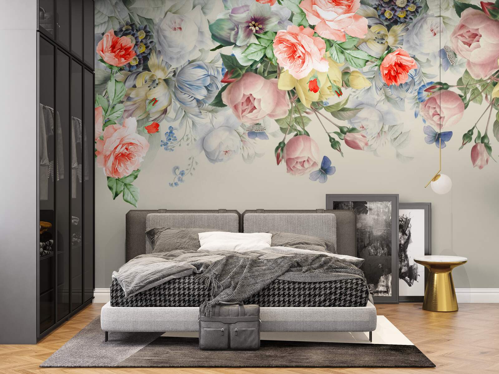 Fototapeta oslnivá rozmanitosť kvetinového papiera