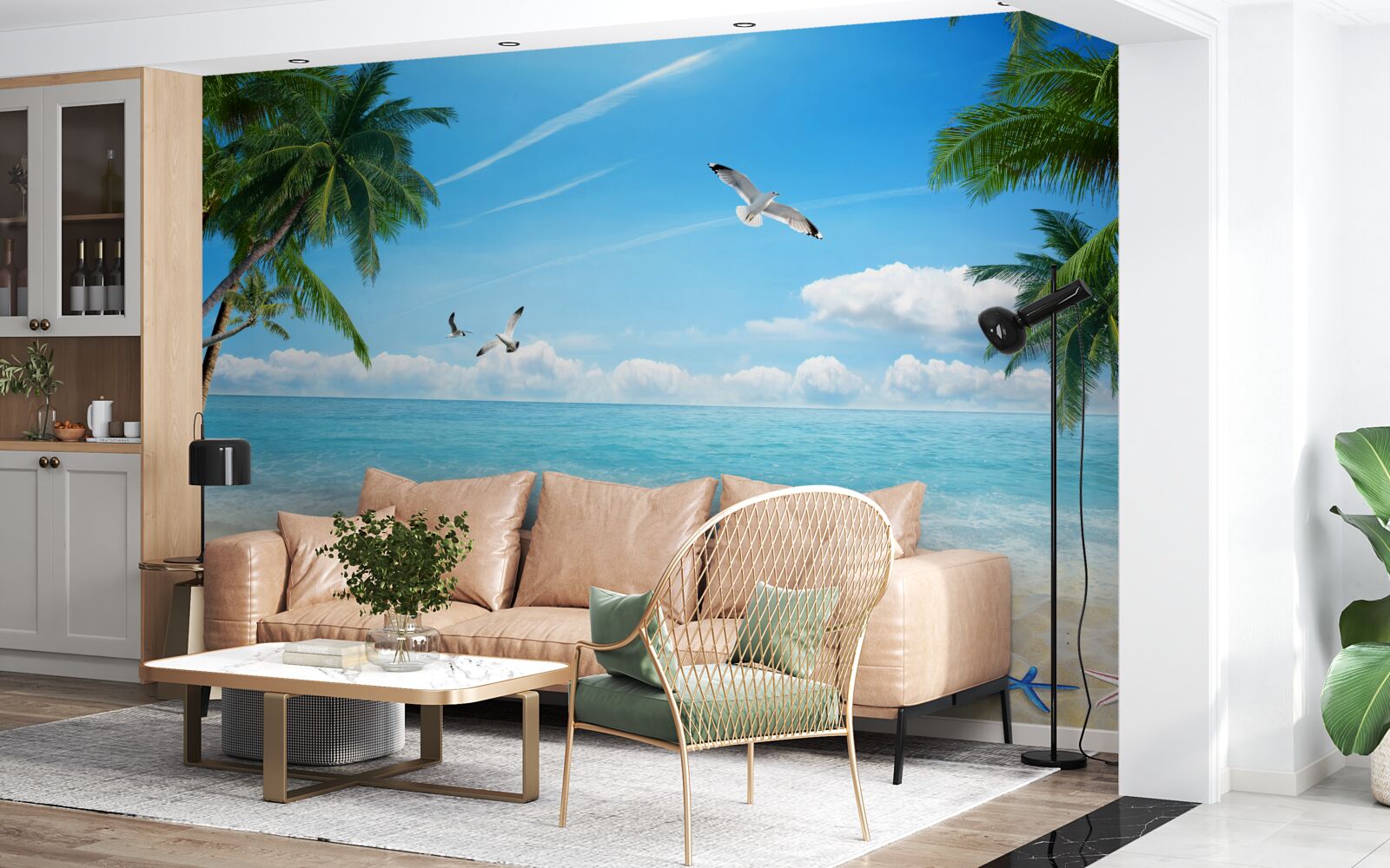 Fototapeta oceán a piesočná pláž