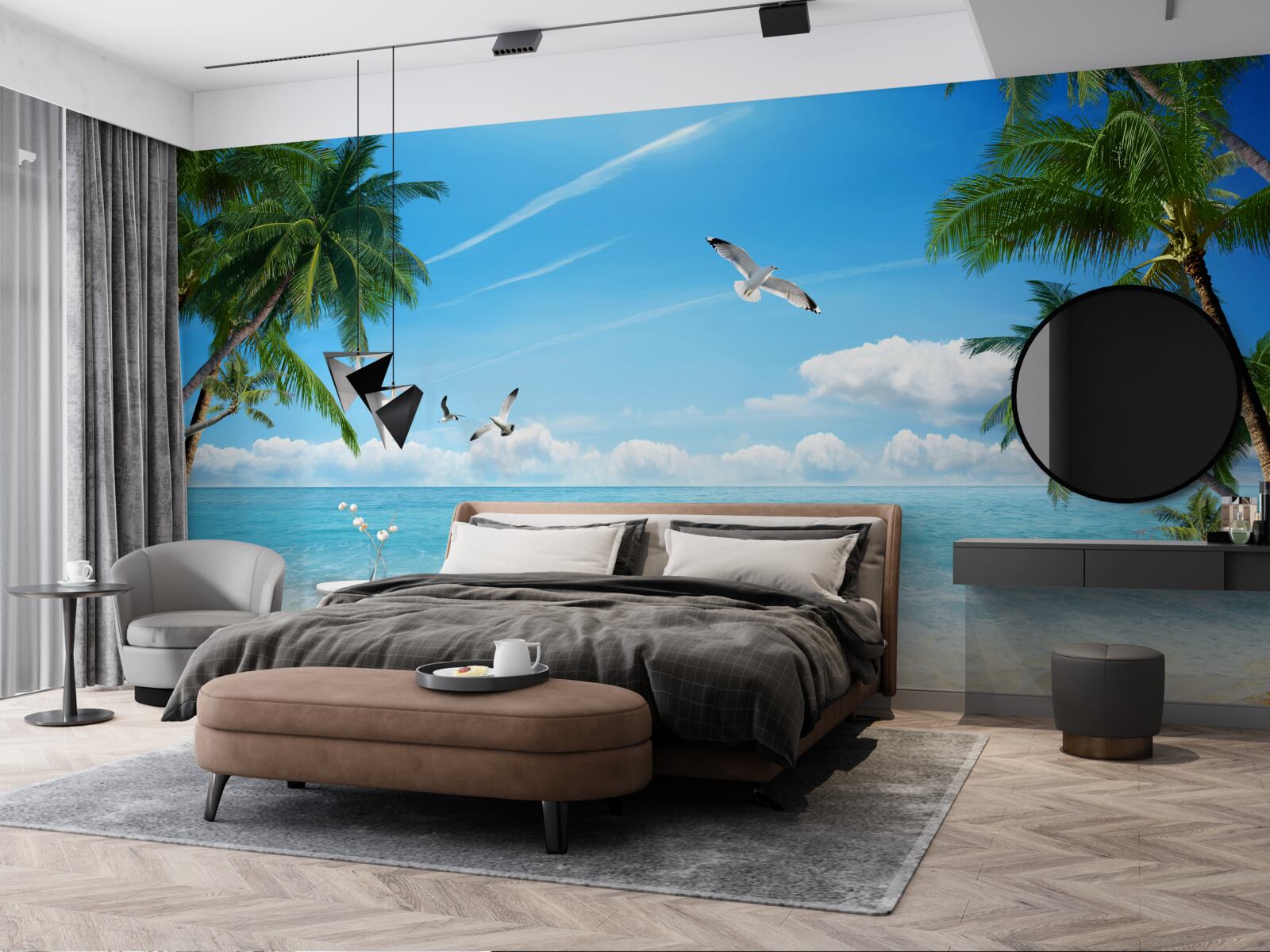 Fototapeta oceán a piesočná pláž