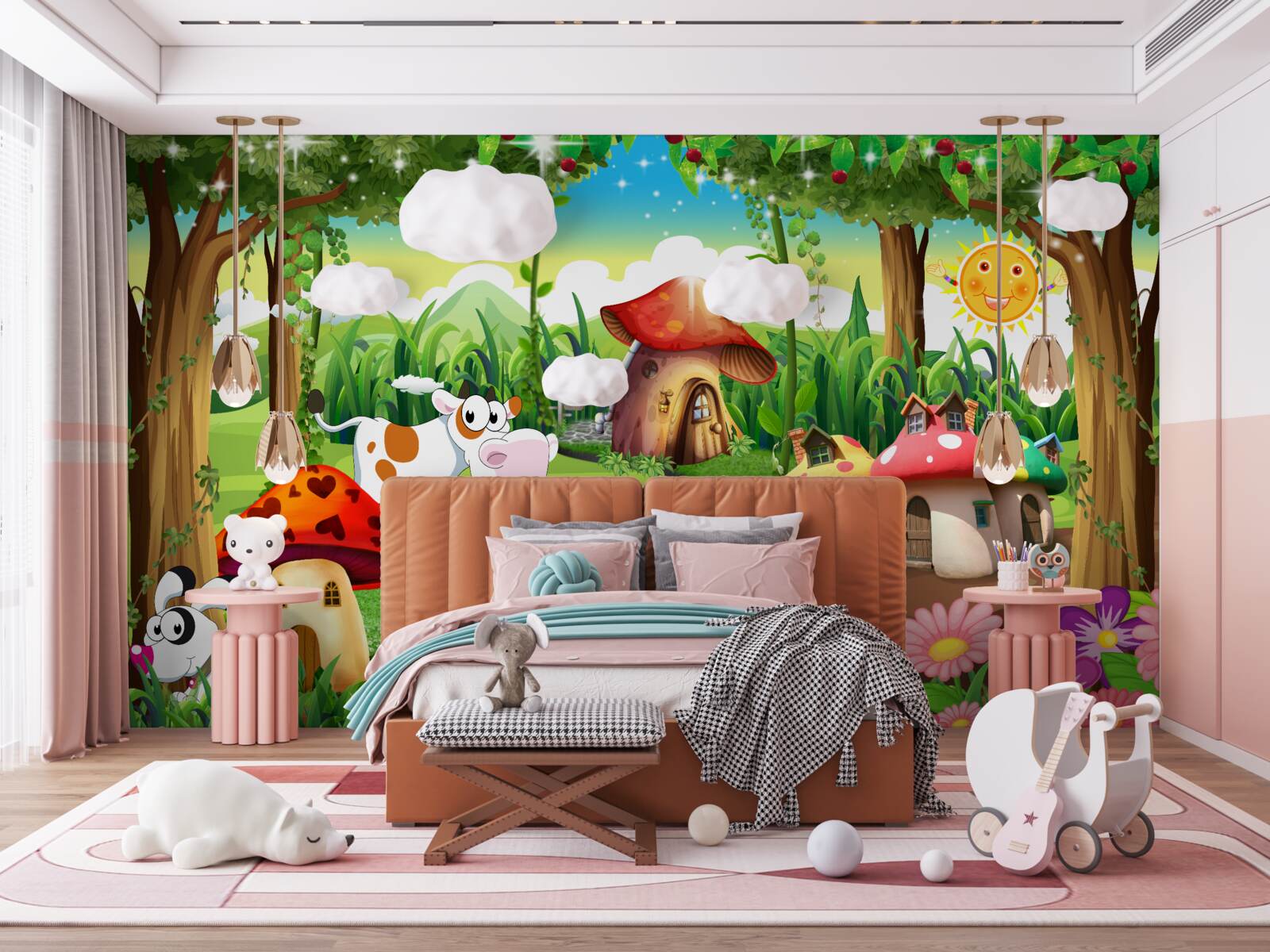 Fototapeta čarovné chatrče vo vodcovi