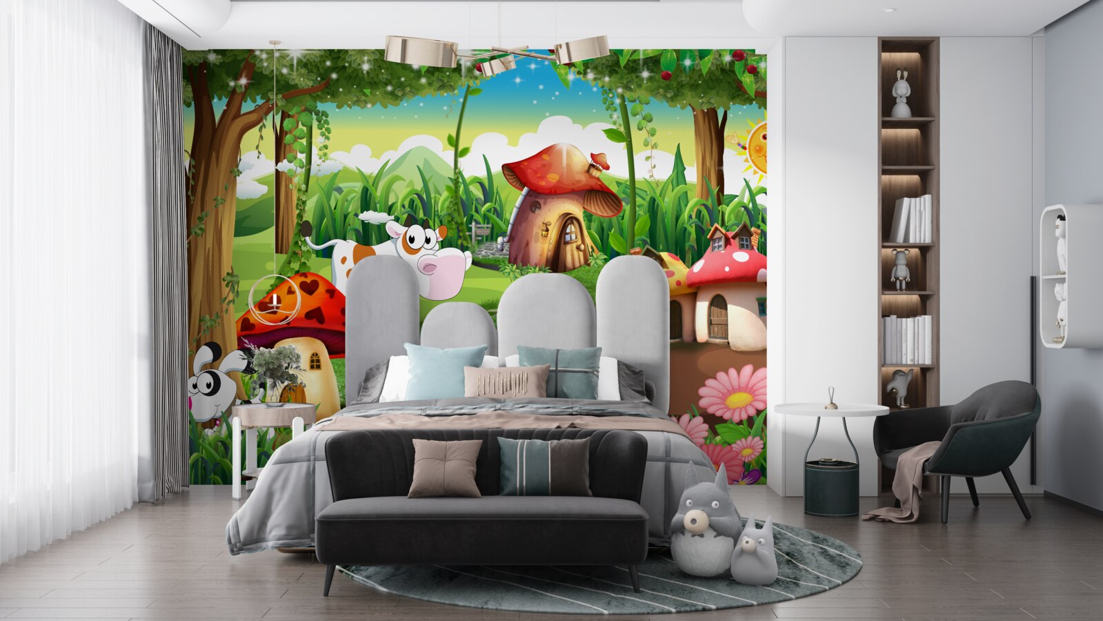 Fototapeta čarovné chatrče vo vodcovi