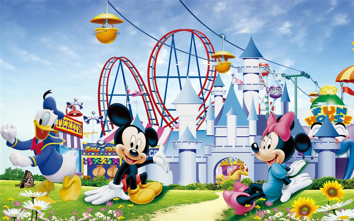 Fototapeta Hlavné postavy Disney