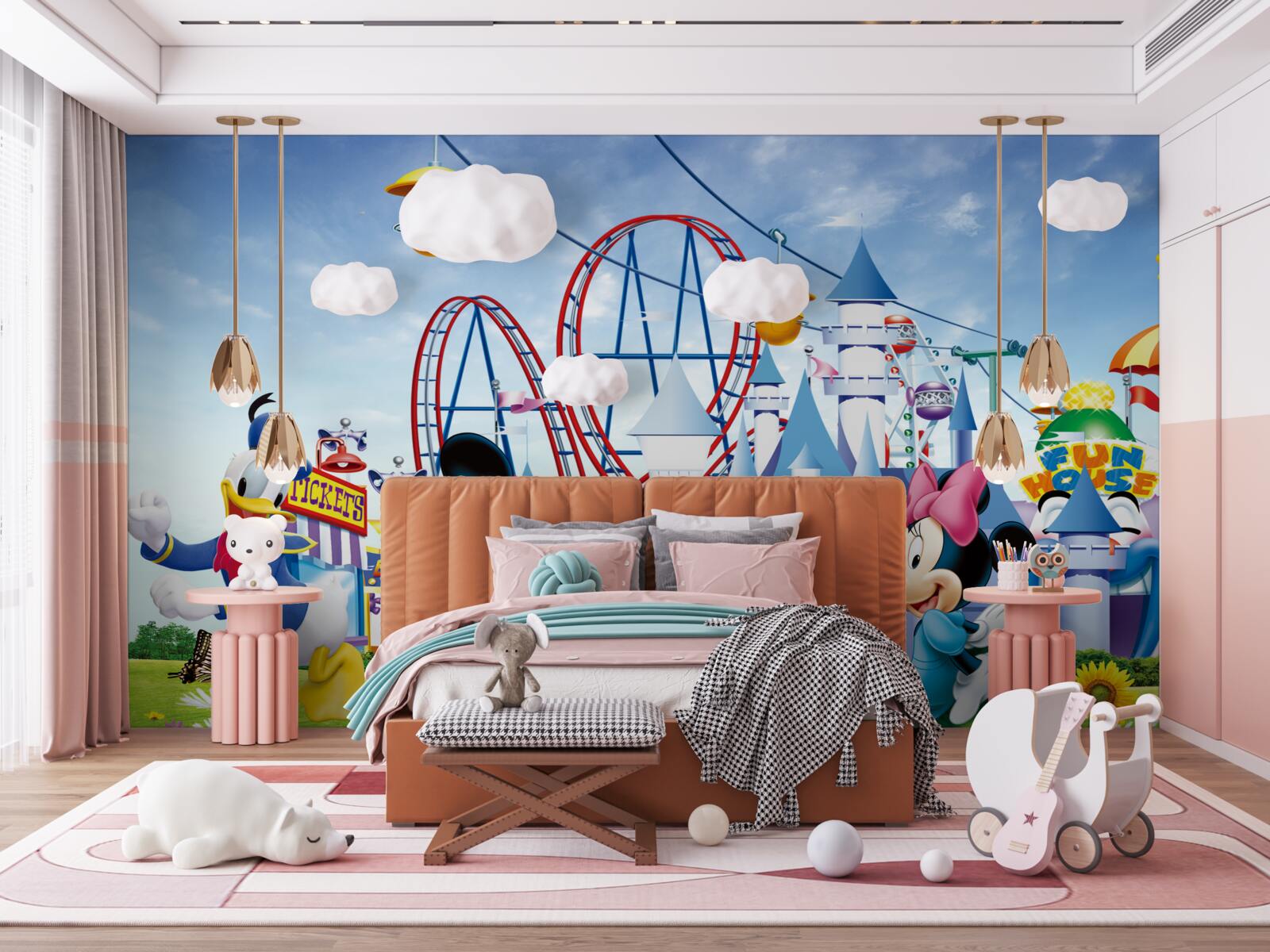 Fototapeta Hlavné postavy Disney