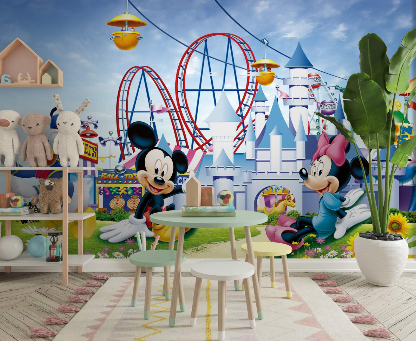 Fototapeta Hlavné postavy Disney