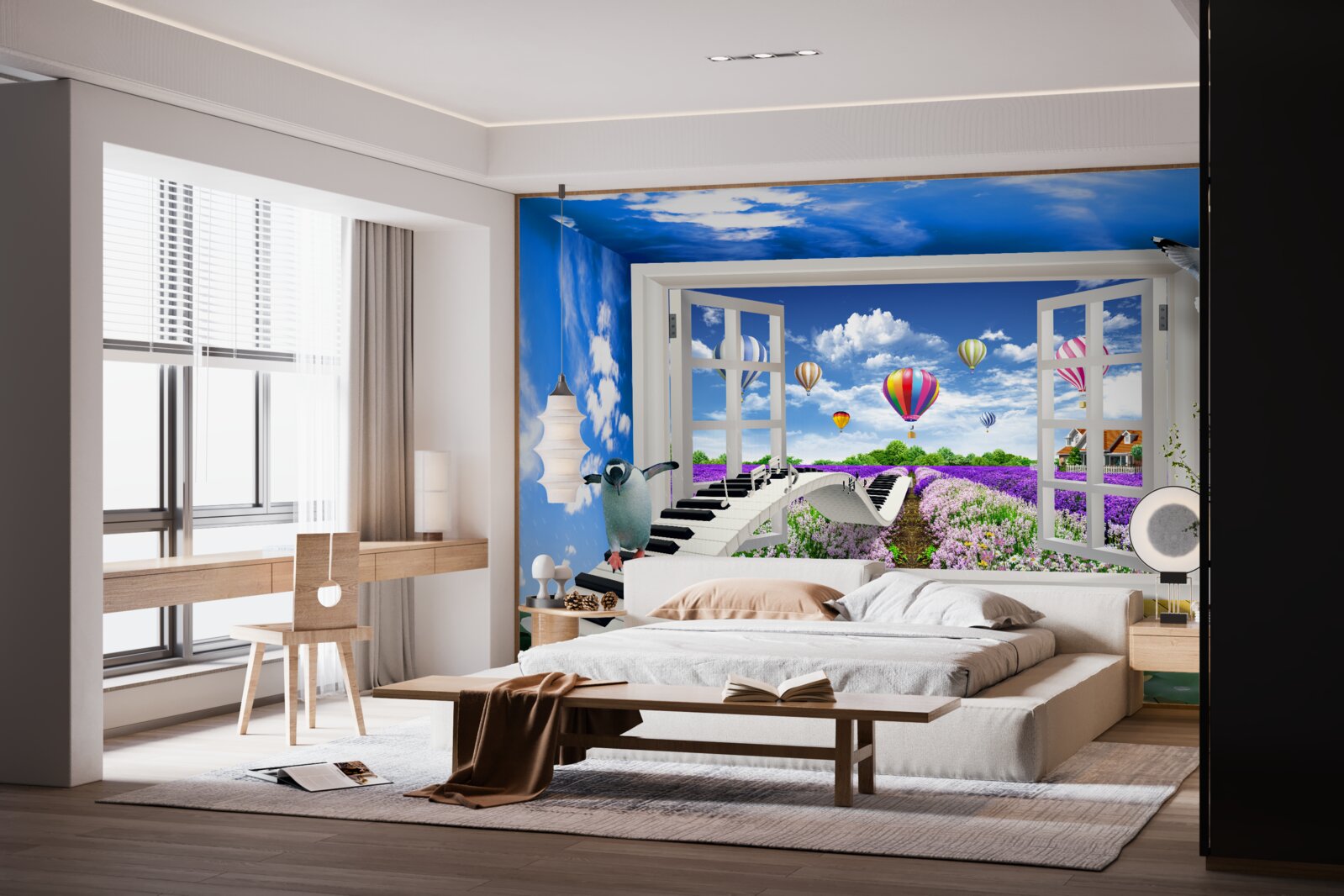 Fototapeta svetlé okno muzikálnosti