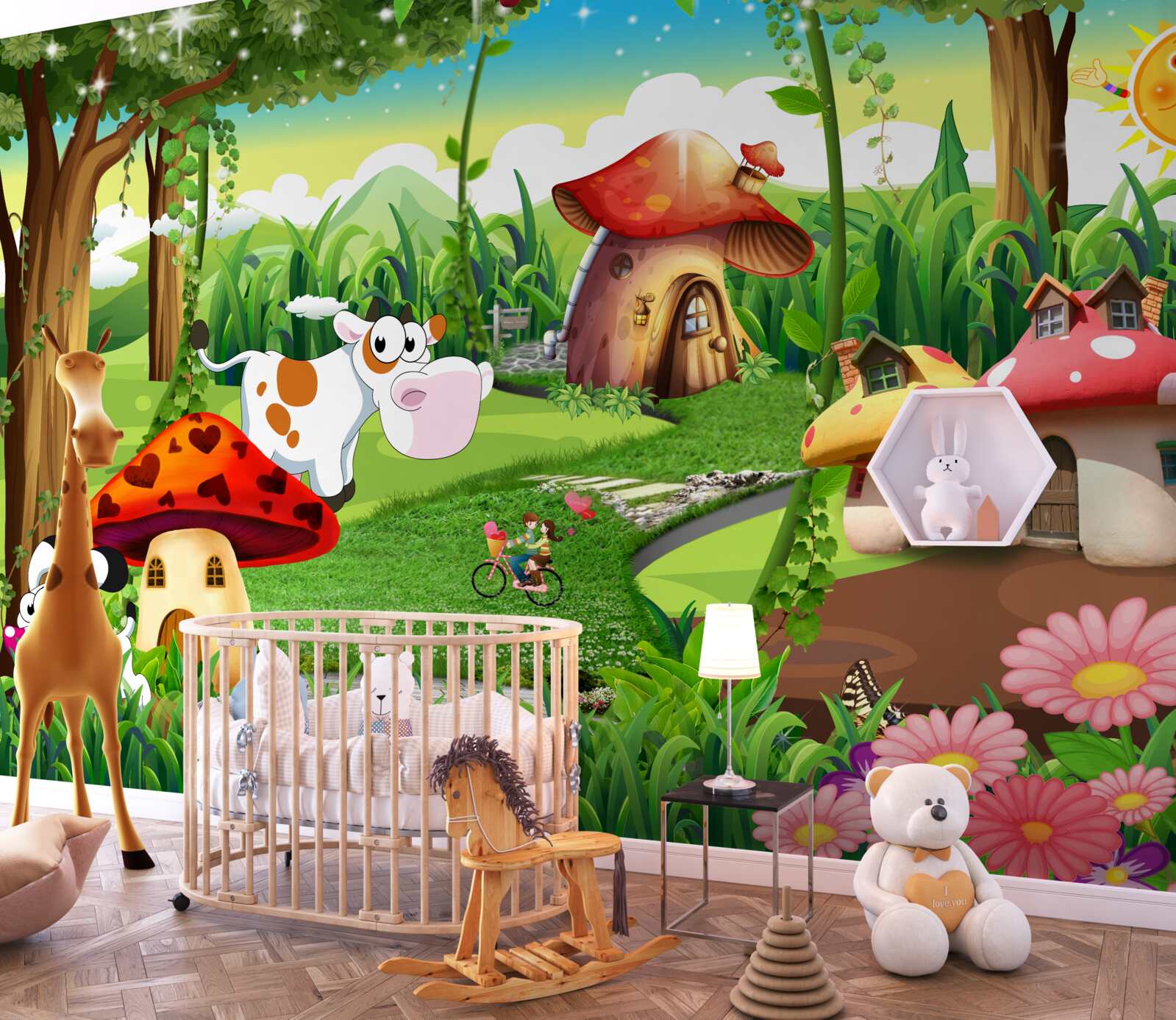 Fototapeta magické kráľovstvo pre deti