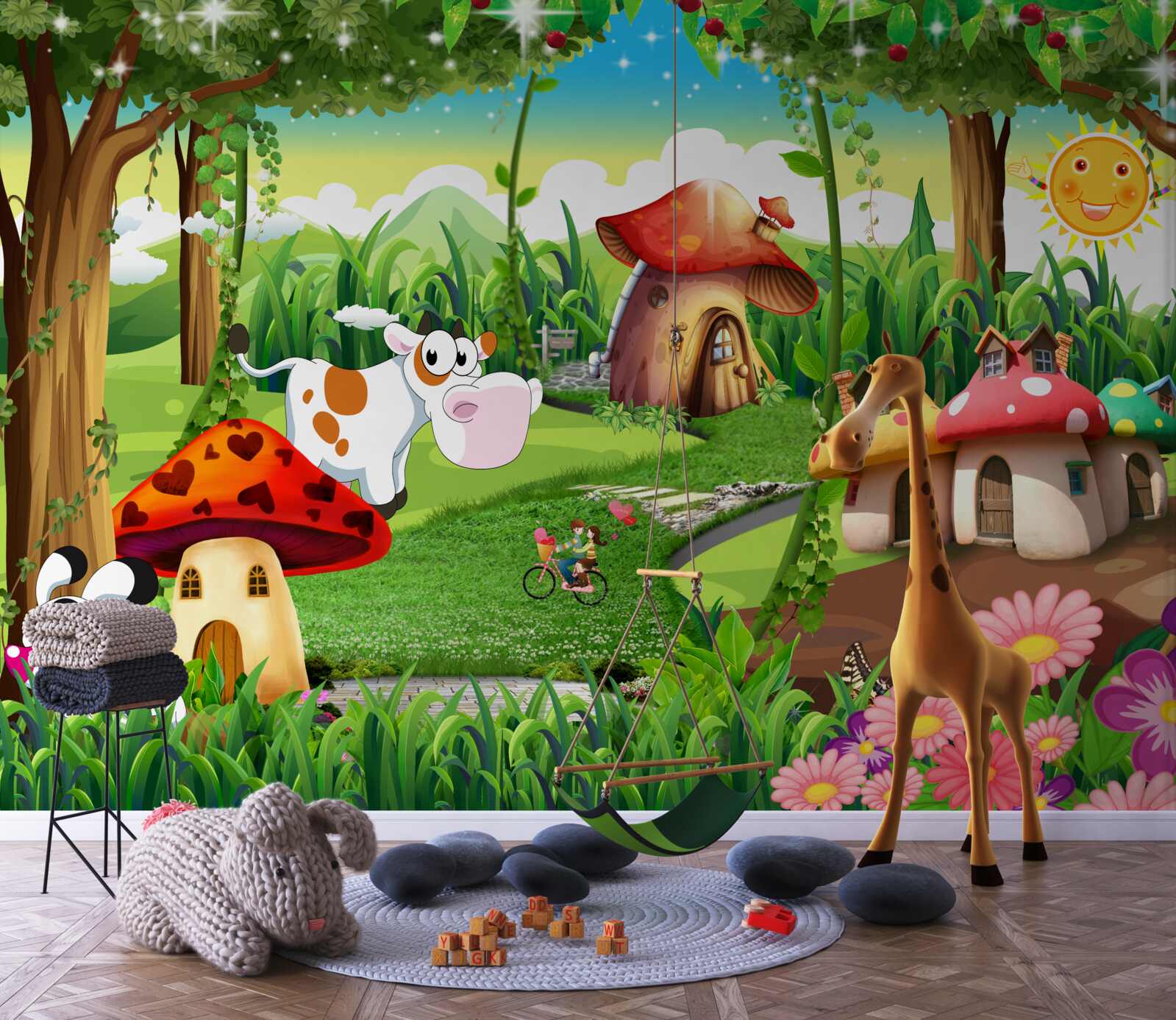 Fototapeta magické kráľovstvo pre deti