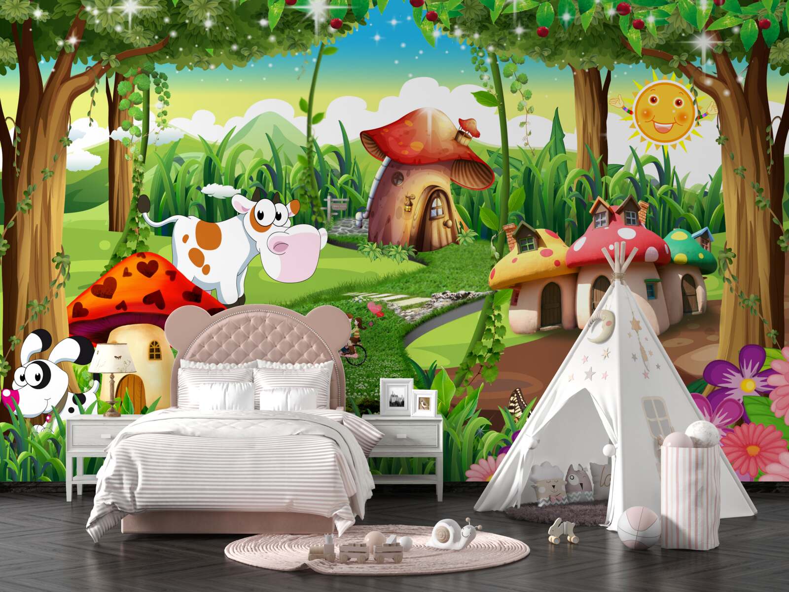 Fototapeta magické kráľovstvo pre deti