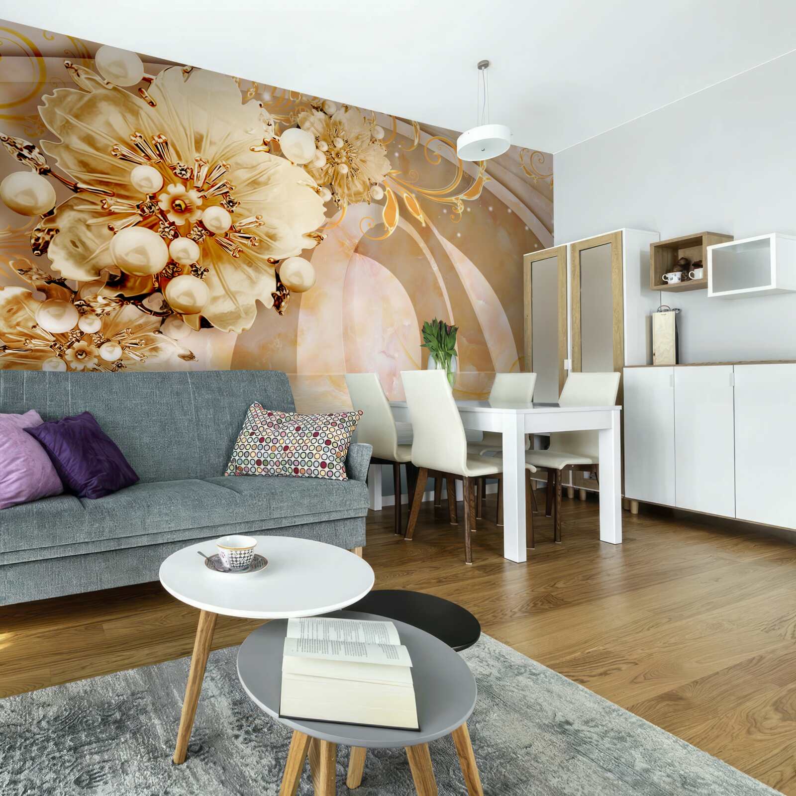 Fototapeta Labute na vode sú zastúpené v hnedých odtieňoch a farbách