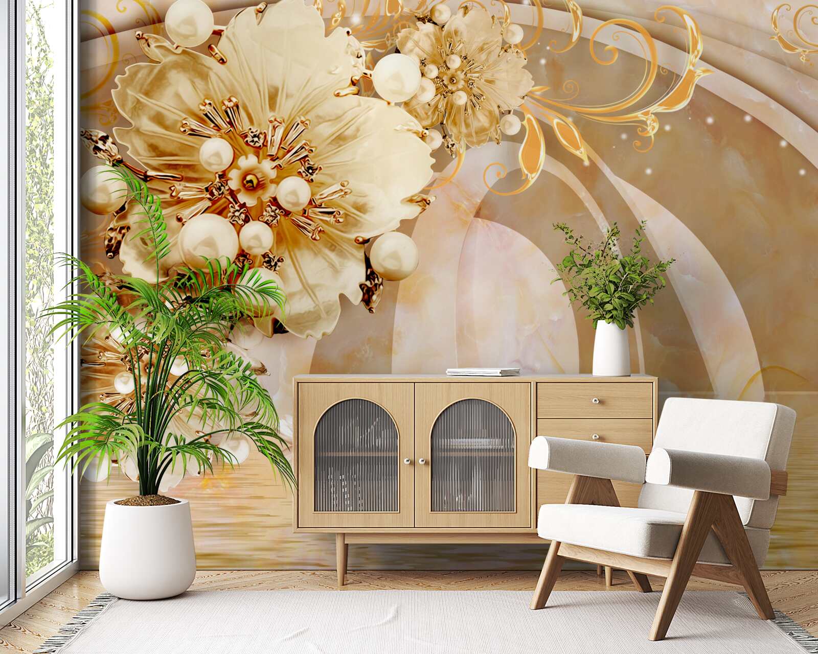 Fototapeta Labute na vode sú zastúpené v hnedých odtieňoch a farbách