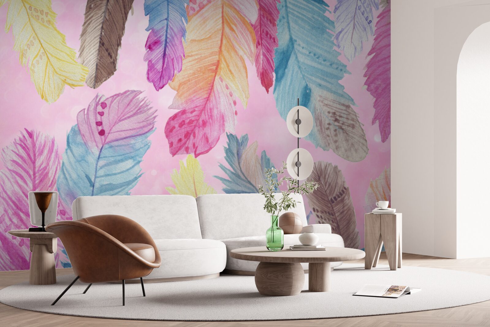 Fototapeta perie krásnych rôznych odtieňov