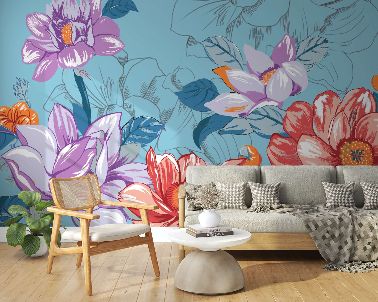 Fototapeta Kvety potešia svojou krásou zblízka