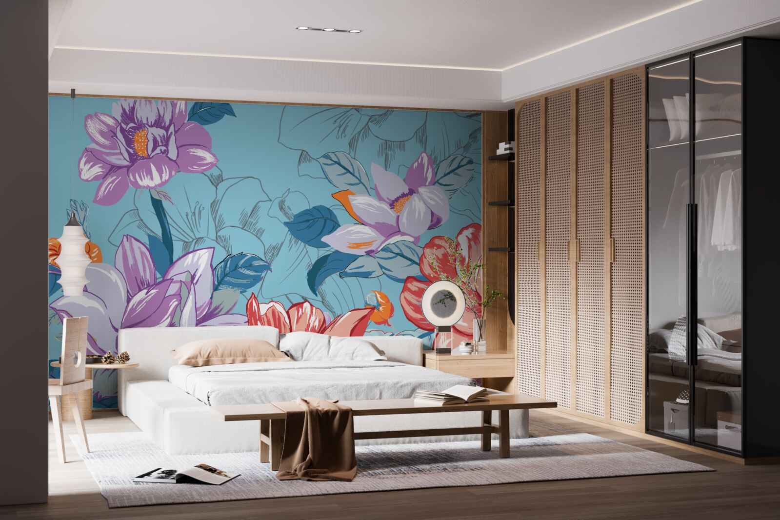 Fototapeta Kvety potešia svojou krásou zblízka