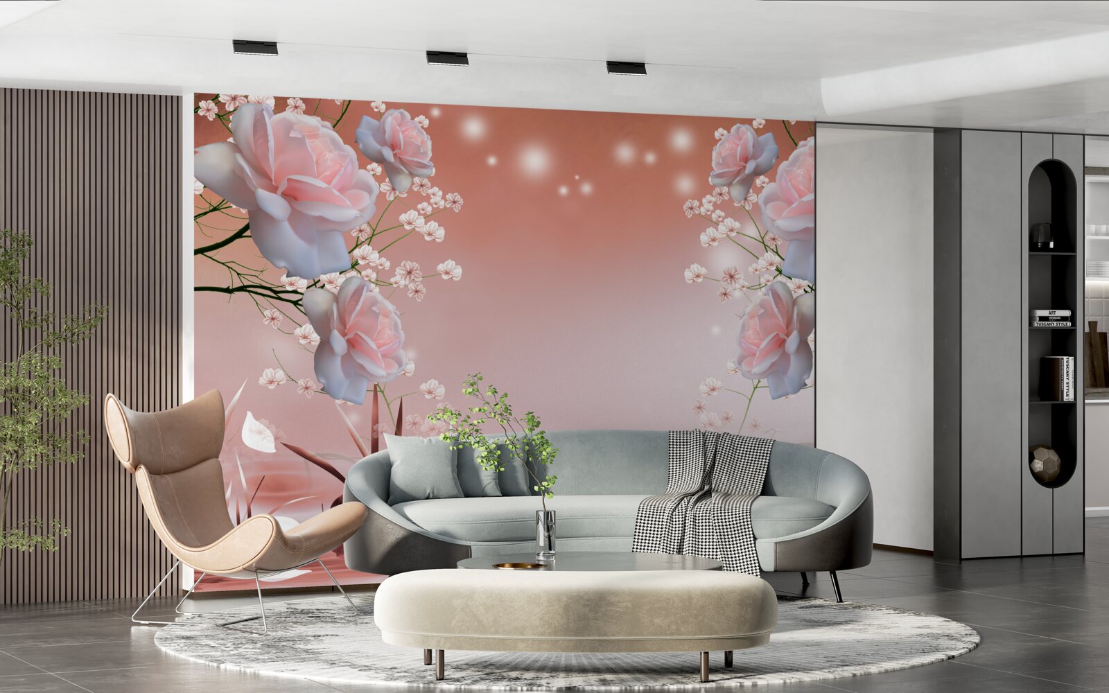 Fototapeta kvety pri vode, otvárajúc svoje púčiky