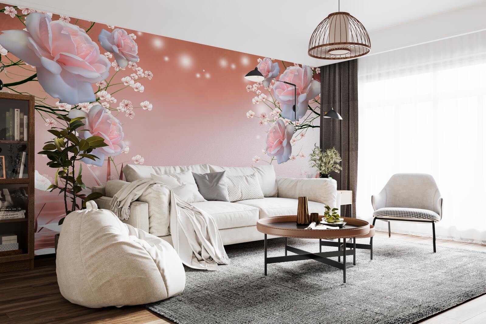 Fototapeta kvety pri vode, otvárajúc svoje púčiky