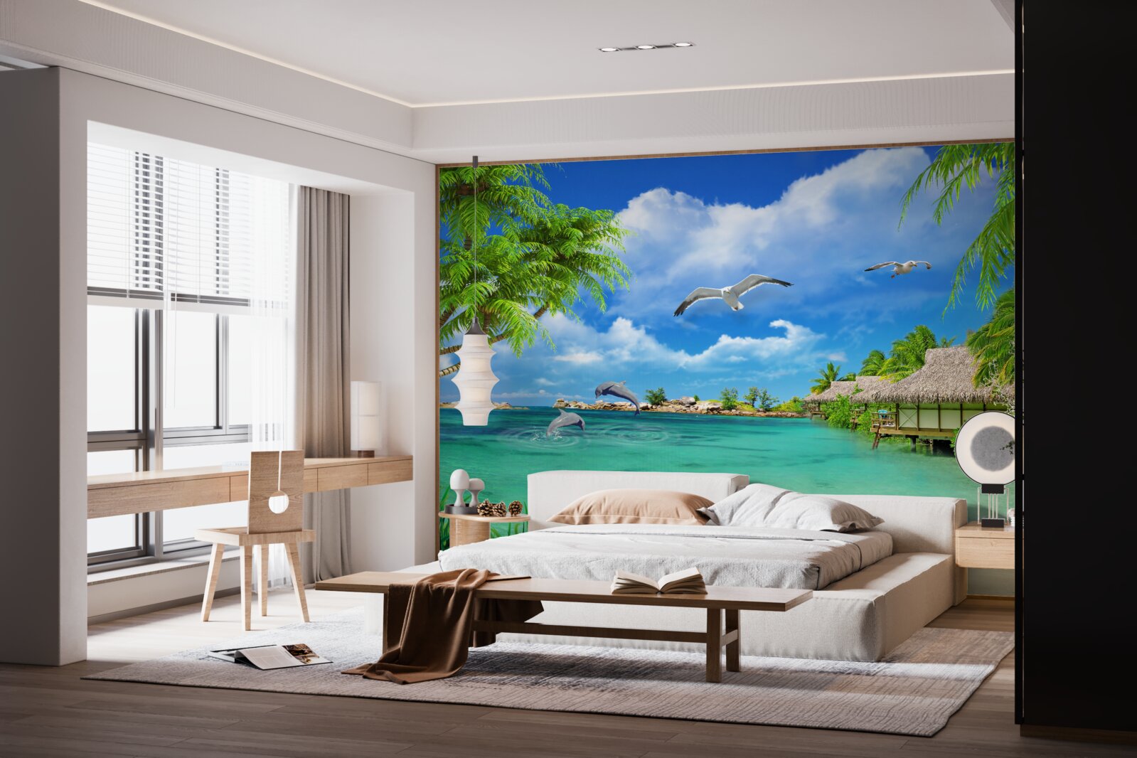 Fototapeta tropické pobrežie s azúrovou vodou