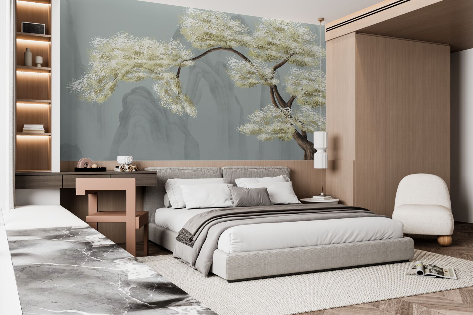 Fototapeta peľový strom