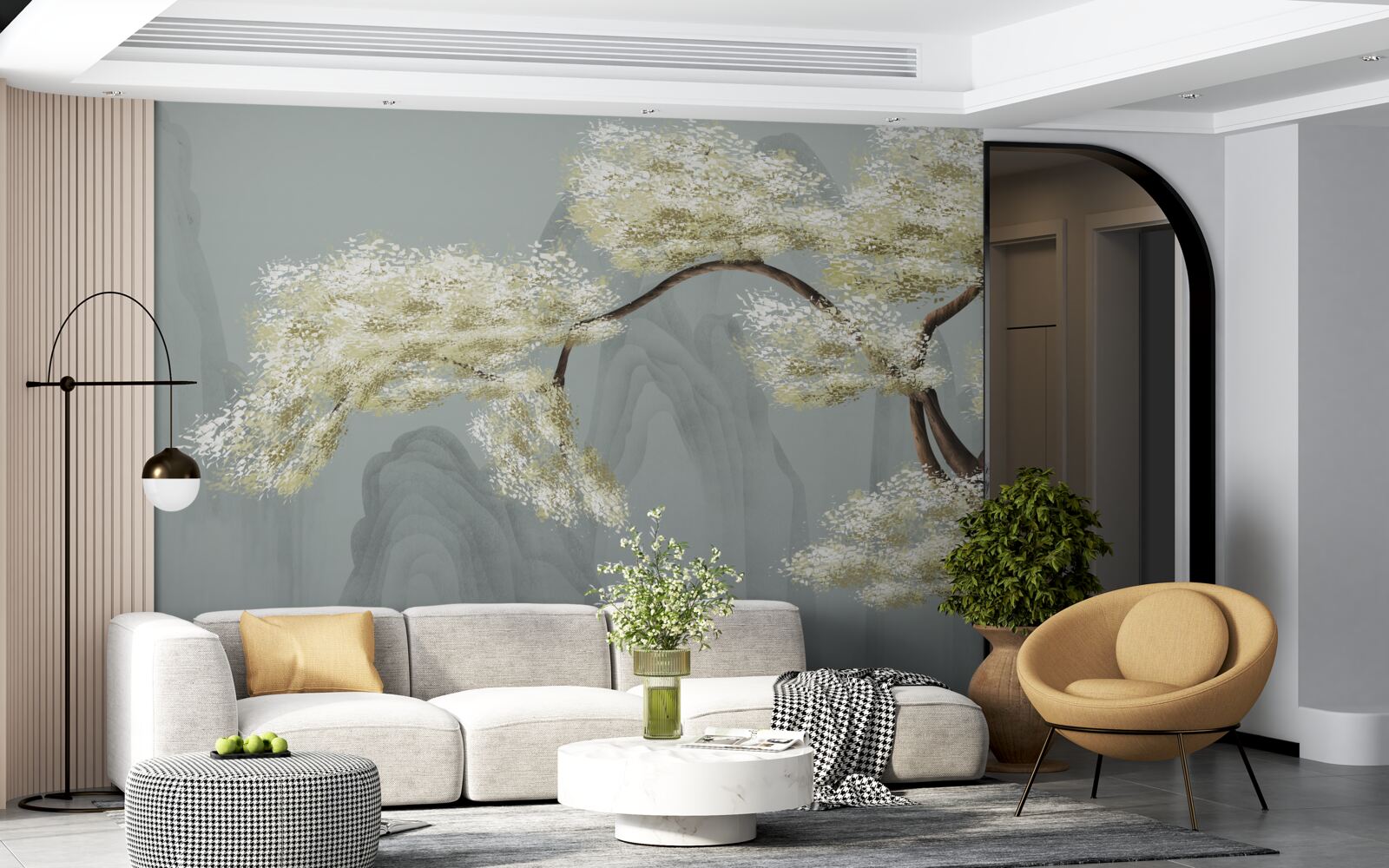 Fototapeta peľový strom