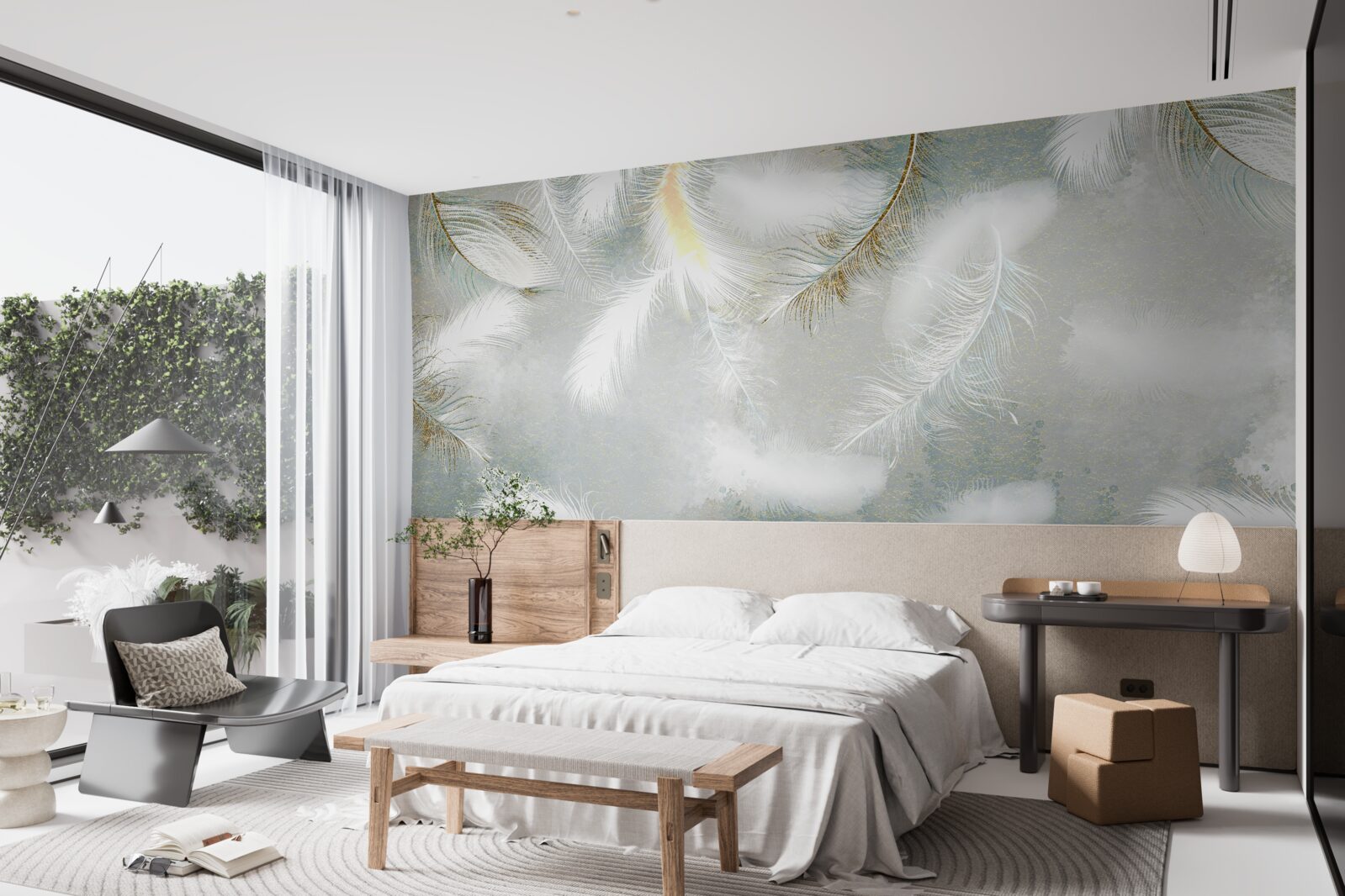 Fototapeta perie v pozadí