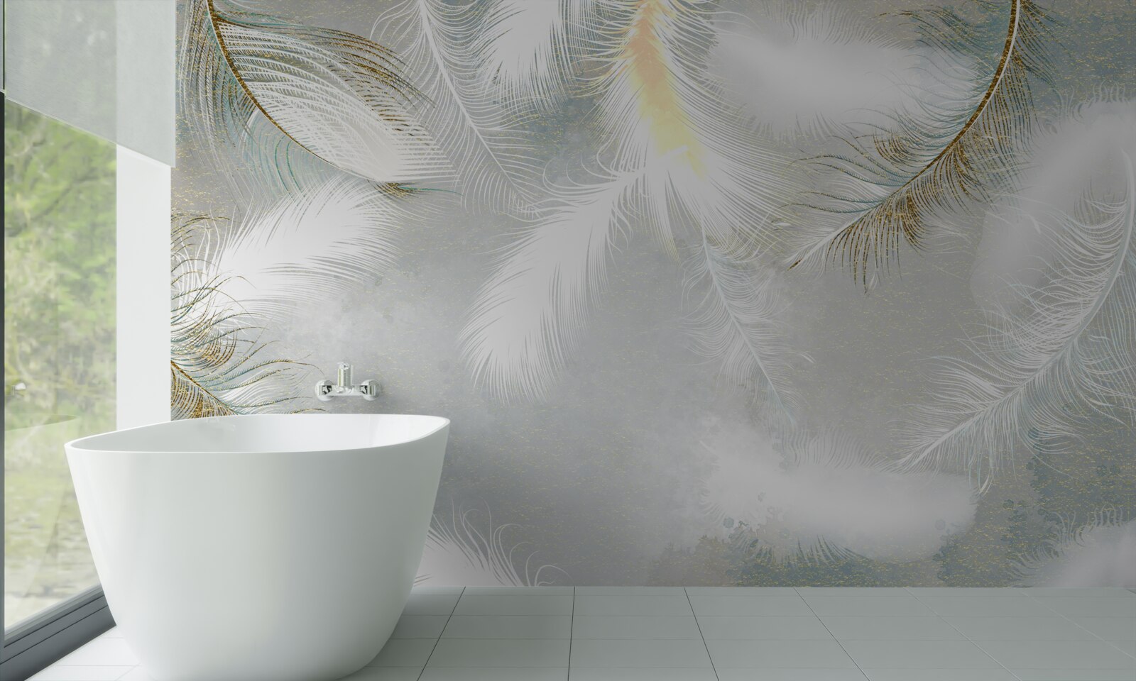 Fototapeta perie v pozadí