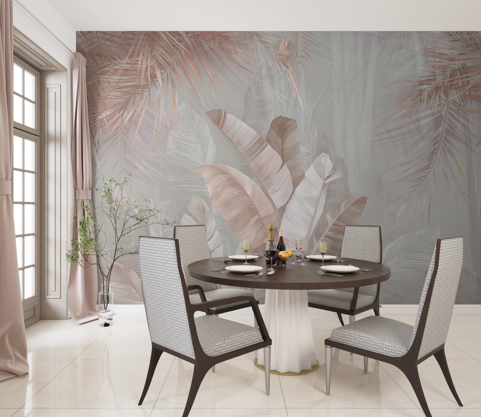 Fototapeta tropické ráno plné nehy