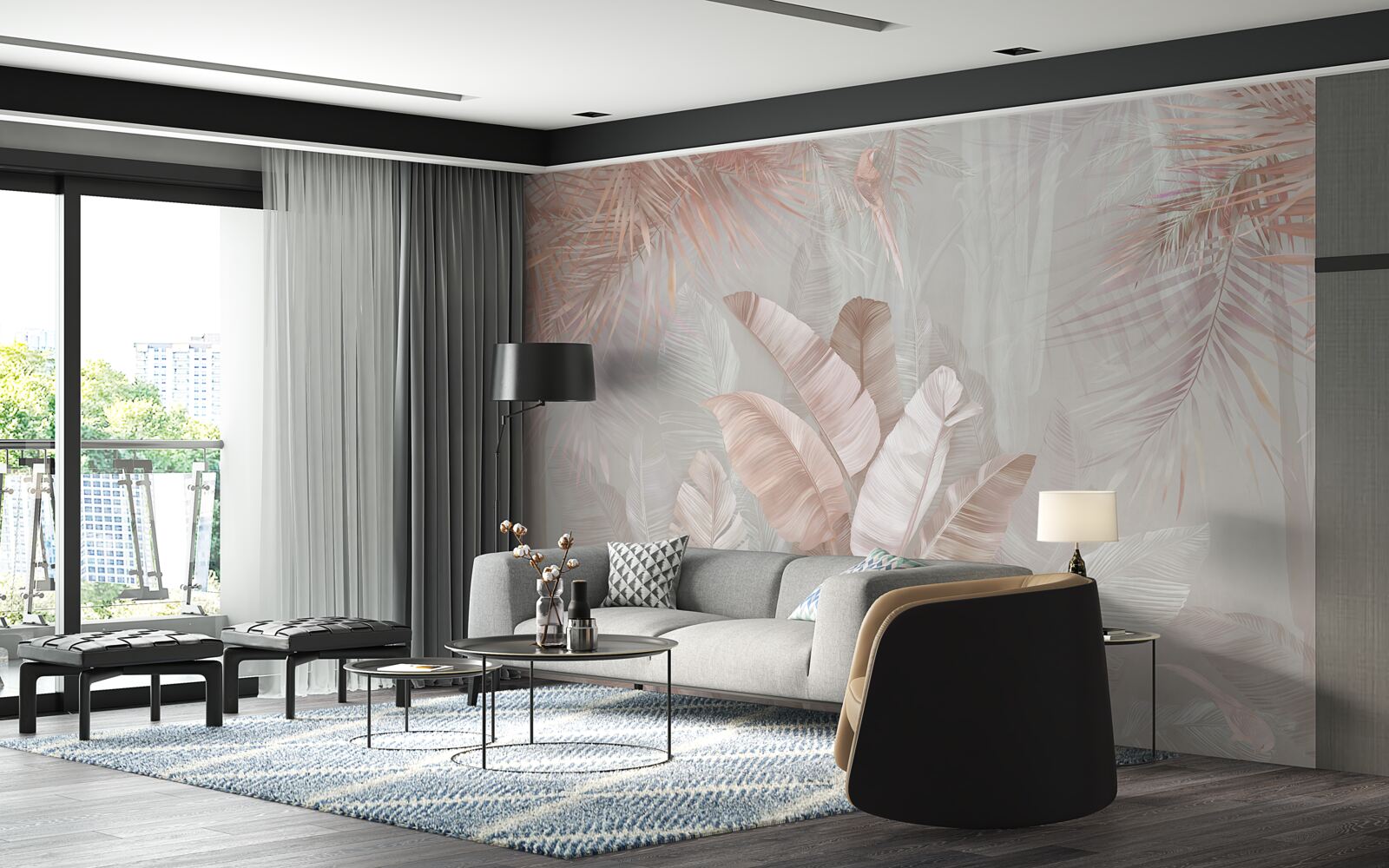 Fototapeta tropické ráno plné nehy