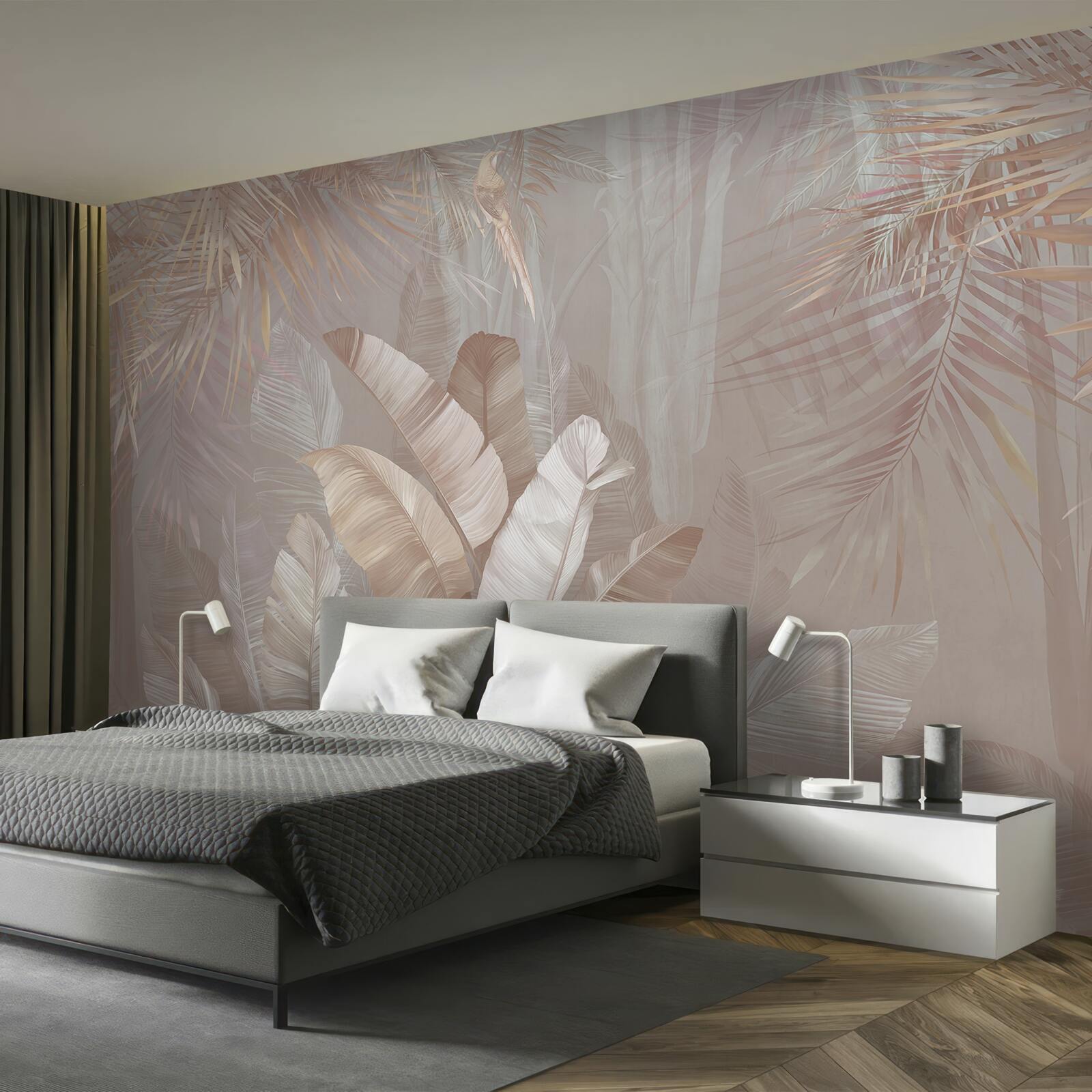 Fototapeta kytica z rôznofarebných pierok