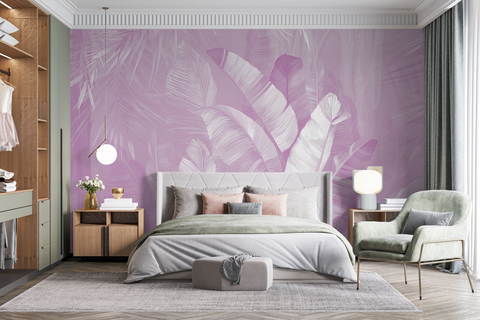 Fototapeta kombinácia listov orgovánu