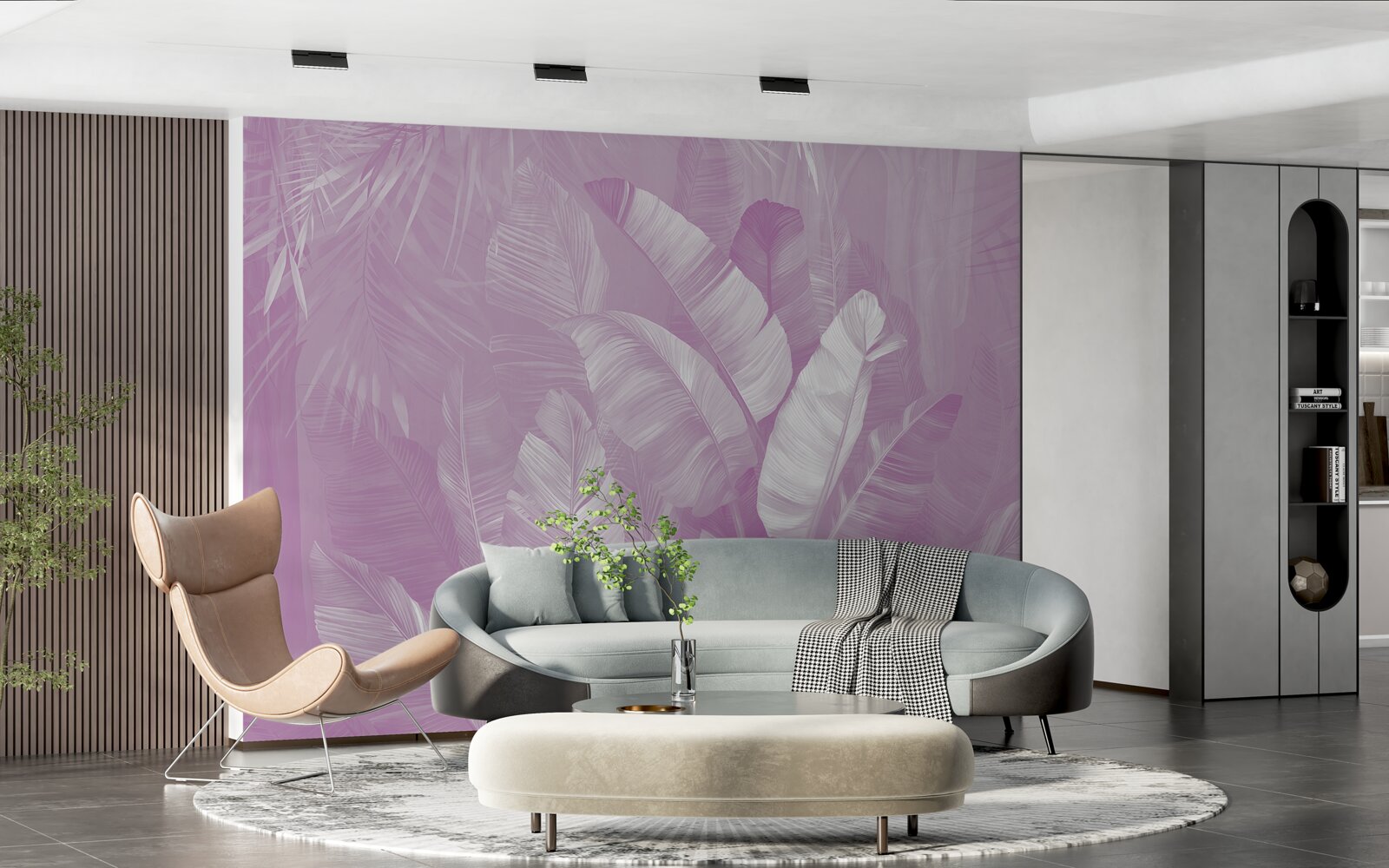 Fototapeta kombinácia listov orgovánu