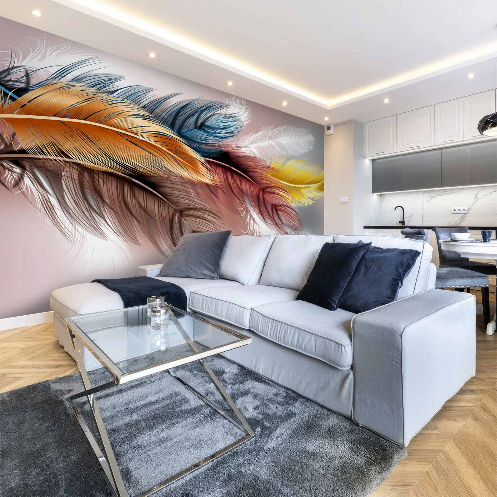 Fototapeta perie v rôznych farbách