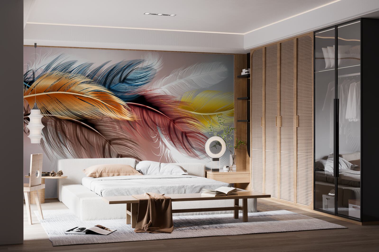 Fototapeta perie v rôznych farbách