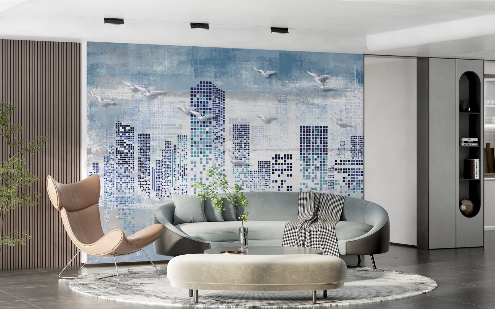 Fototapeta pixel v New Yorku