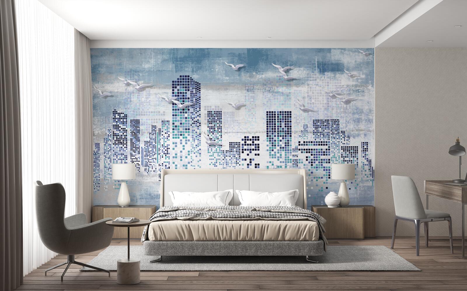 Fototapeta pixel v New Yorku