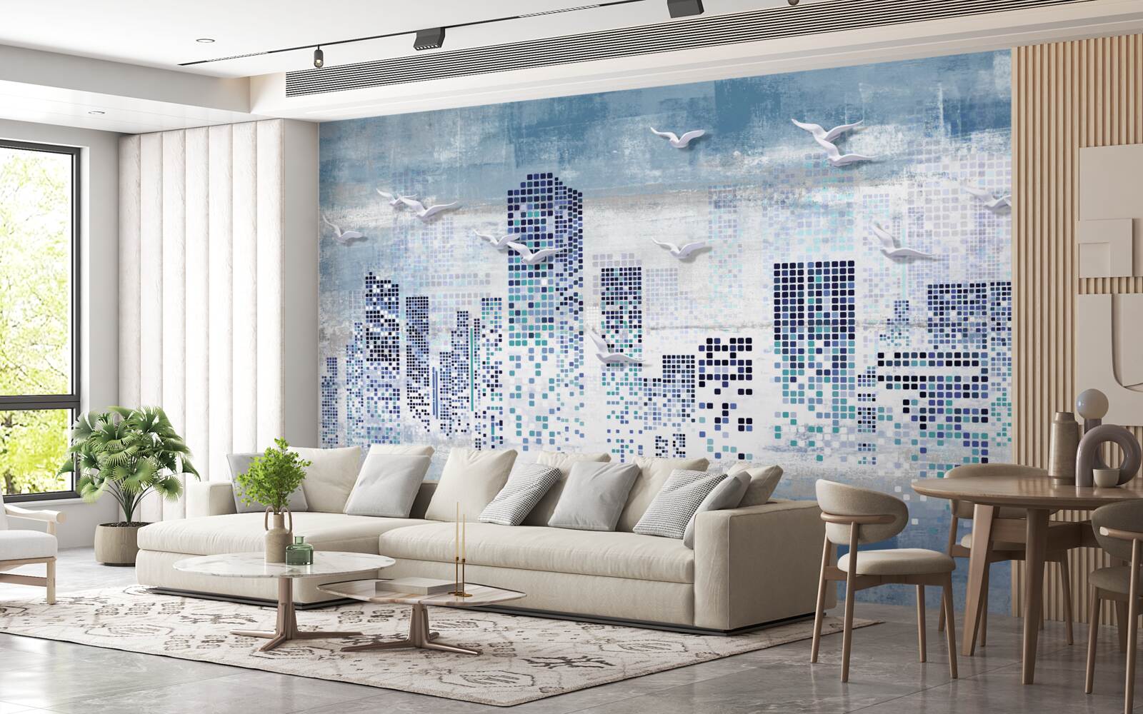 Fototapeta pixel v New Yorku