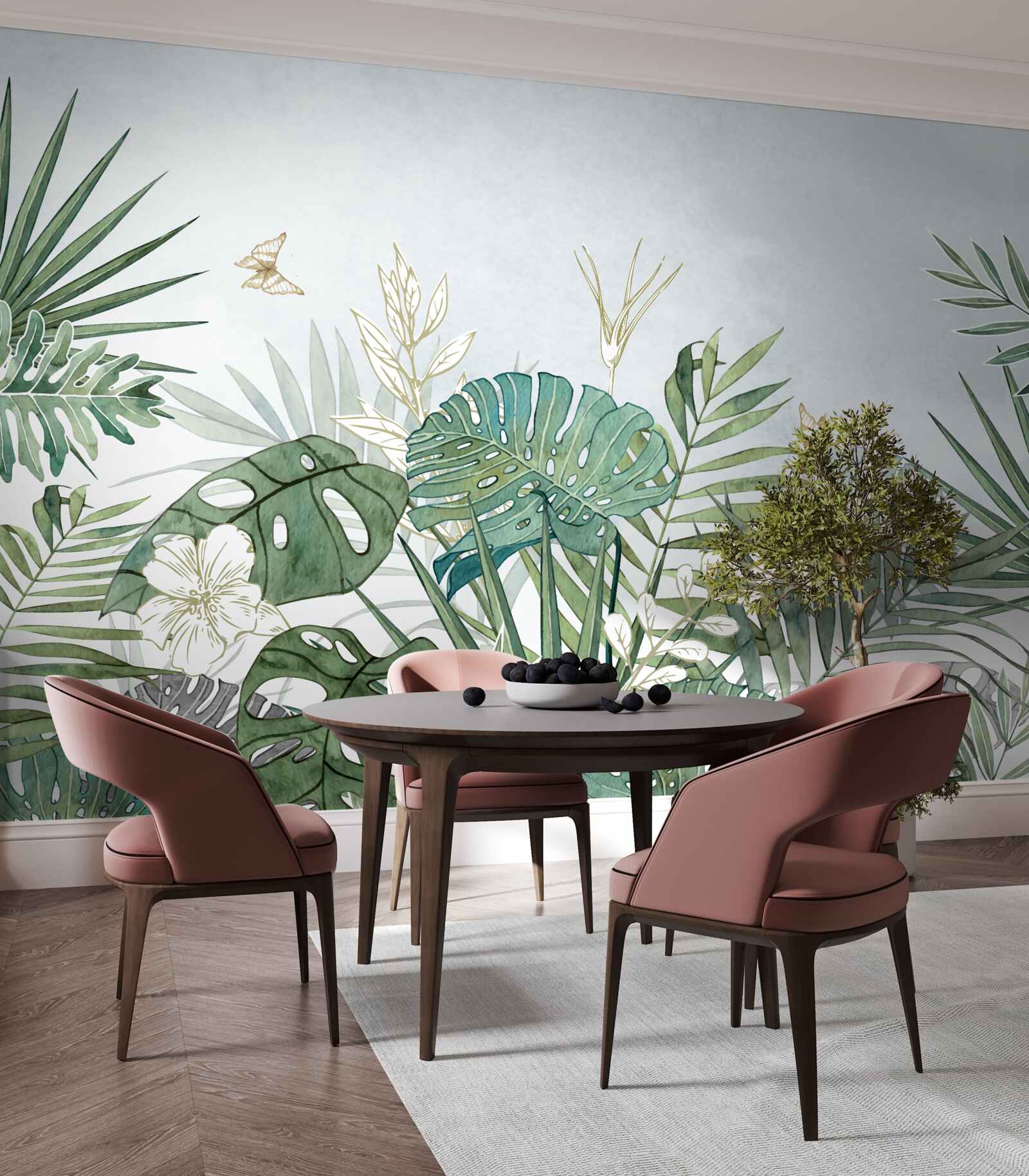 Fototapeta rozmanitosť flóry v tropickej oblasti