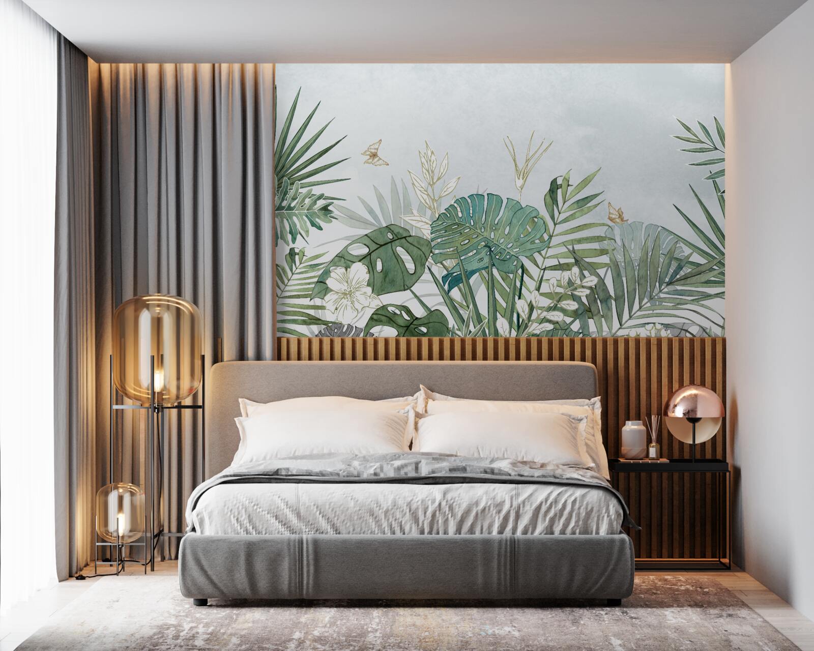 Fototapeta rozmanitosť flóry v tropickej oblasti