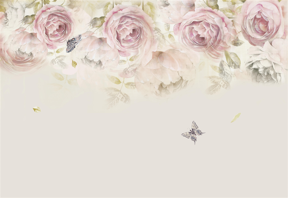 Fototapeta veniec z bohatých ruží