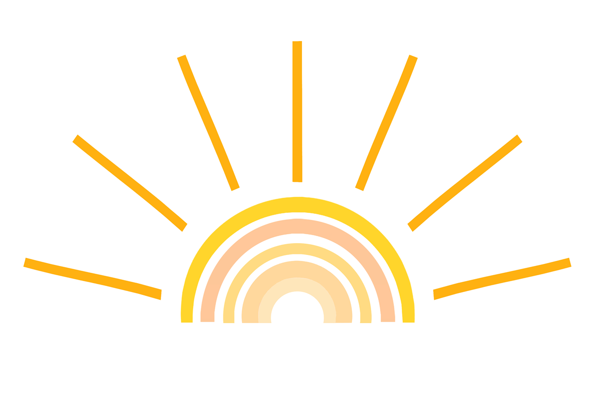 Fototapeta abstraktný obraz slnka