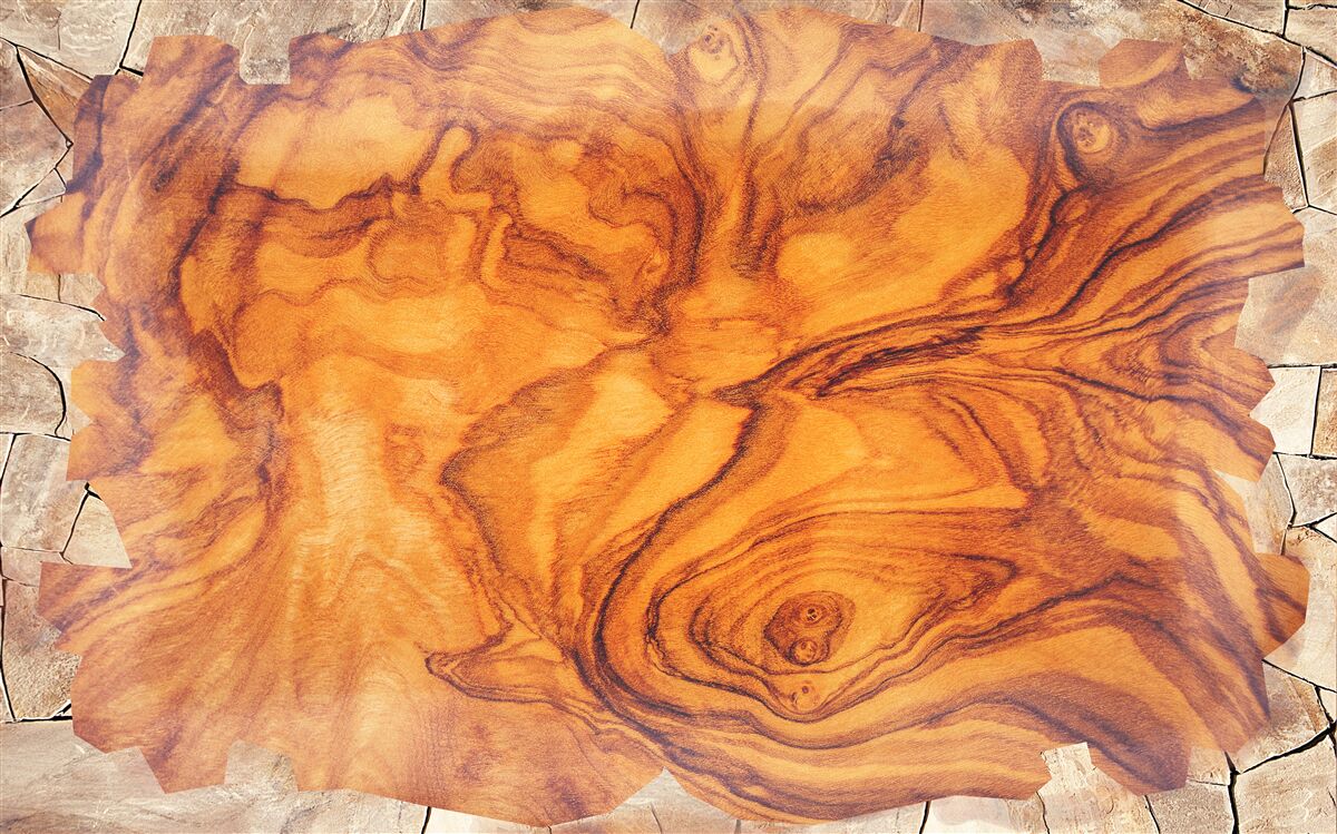 Fototapeta červeno-hnedé drevo