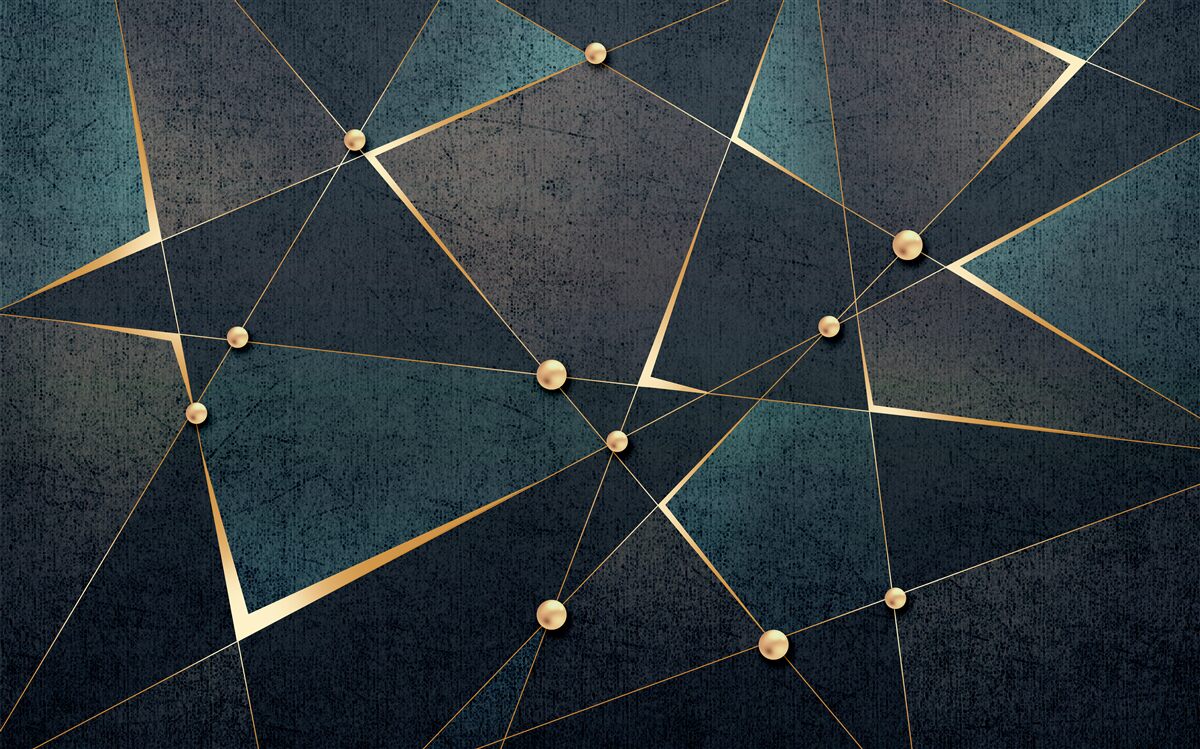 Fototapeta záblesky svetla v tmavej noci