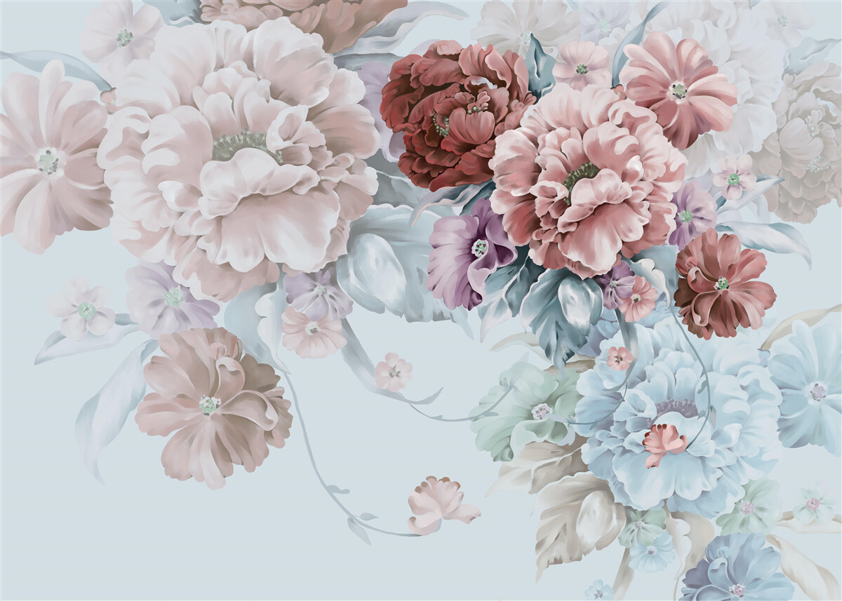 Fototapeta pivónia záhrada