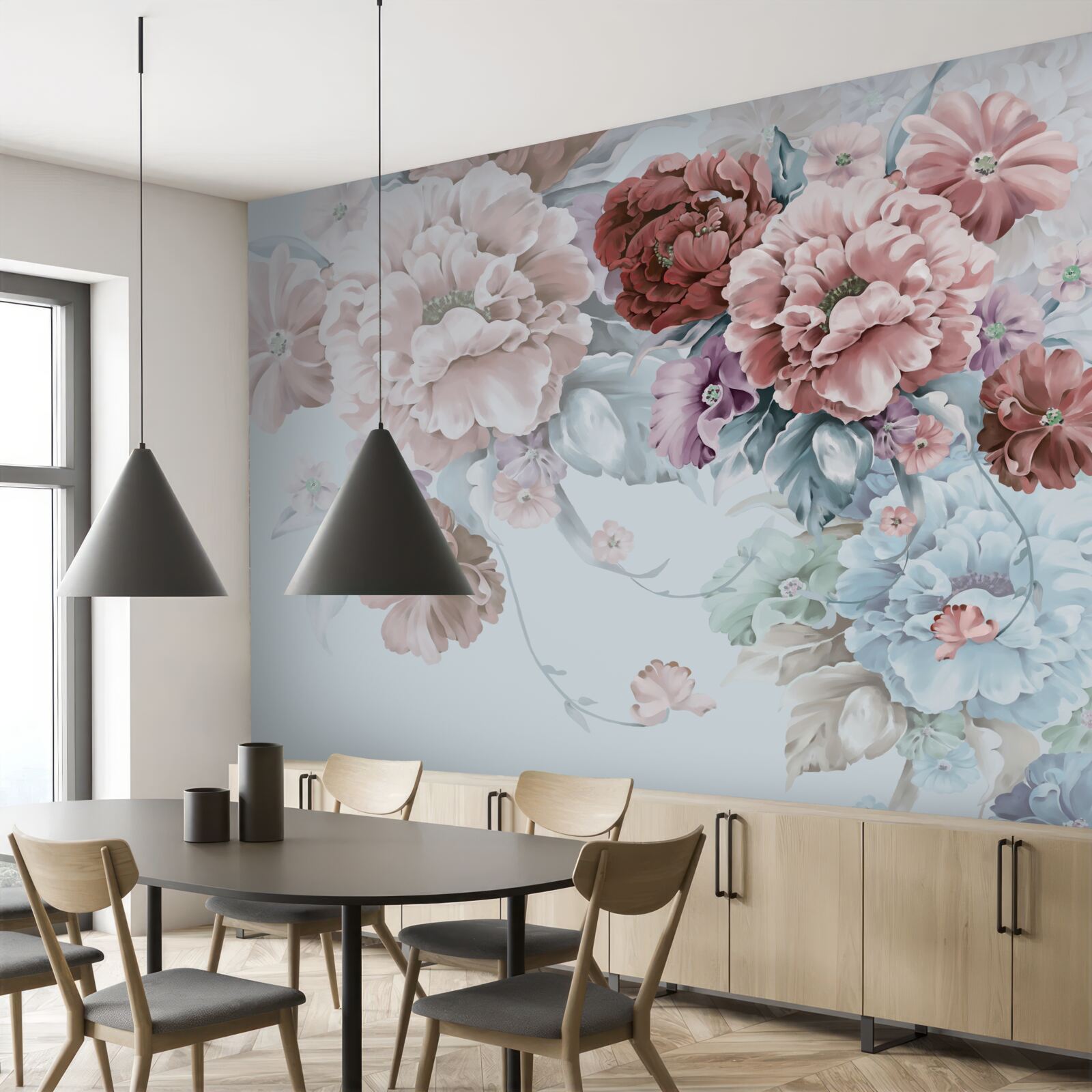 Fototapeta pivónia záhrada