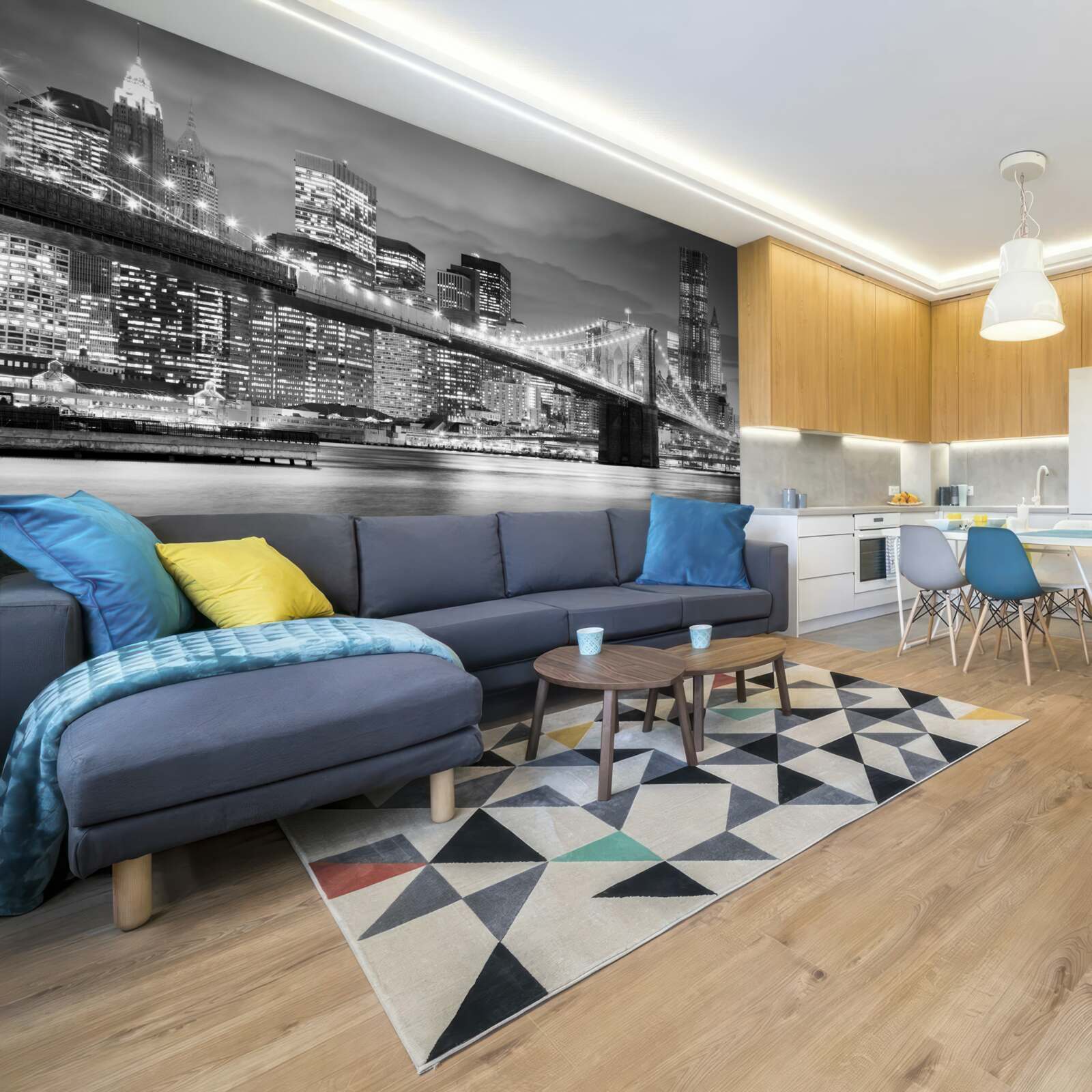 Fototapeta new york v odtieňoch čiernej a bielej