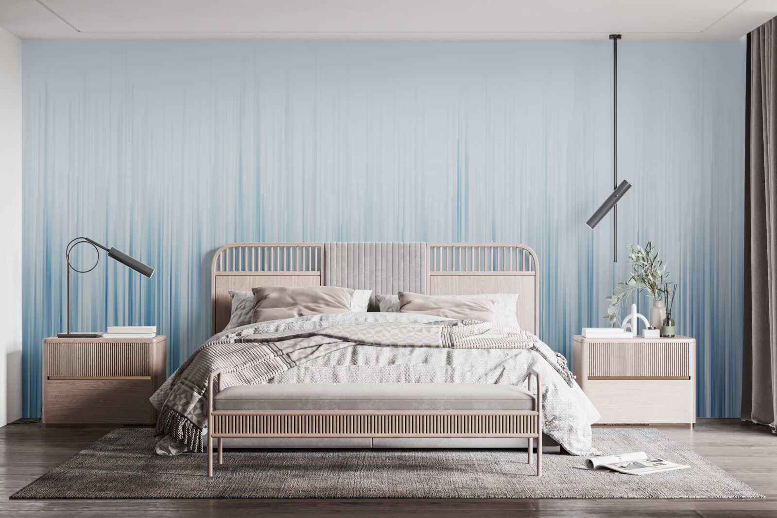 Fototapeta intenzívny lejak na celom poli