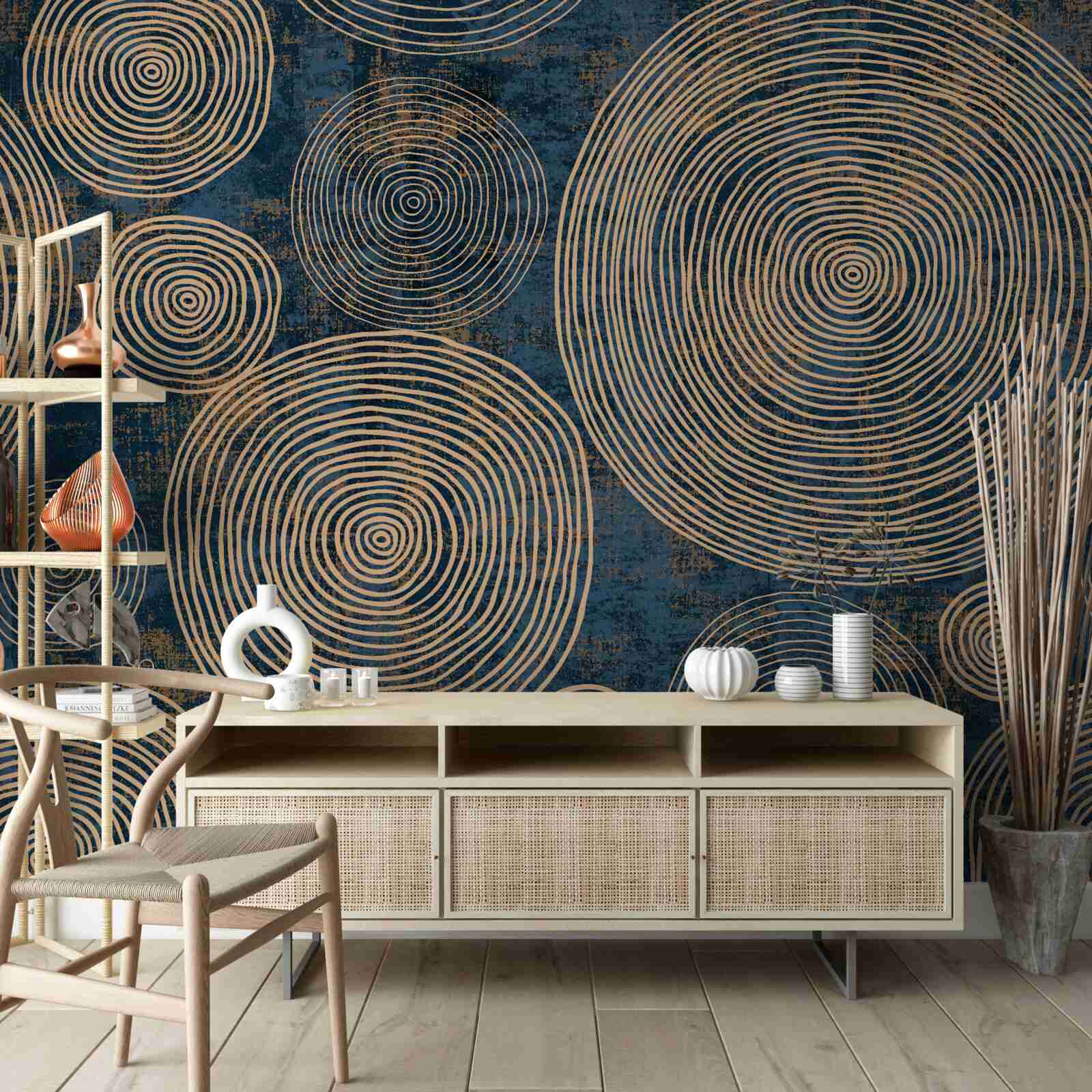 Fototapeta kolesá rôznych veľkostí, fascinujúce sledovať