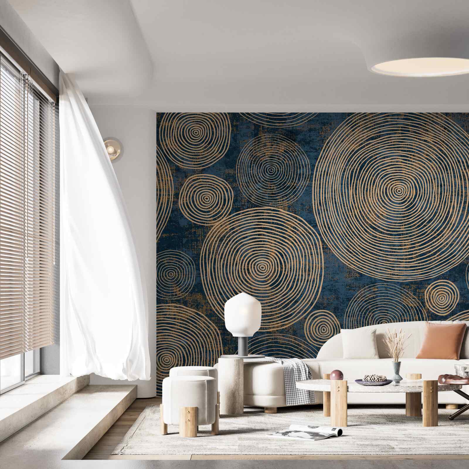 Fototapeta kolesá rôznych veľkostí, fascinujúce sledovať