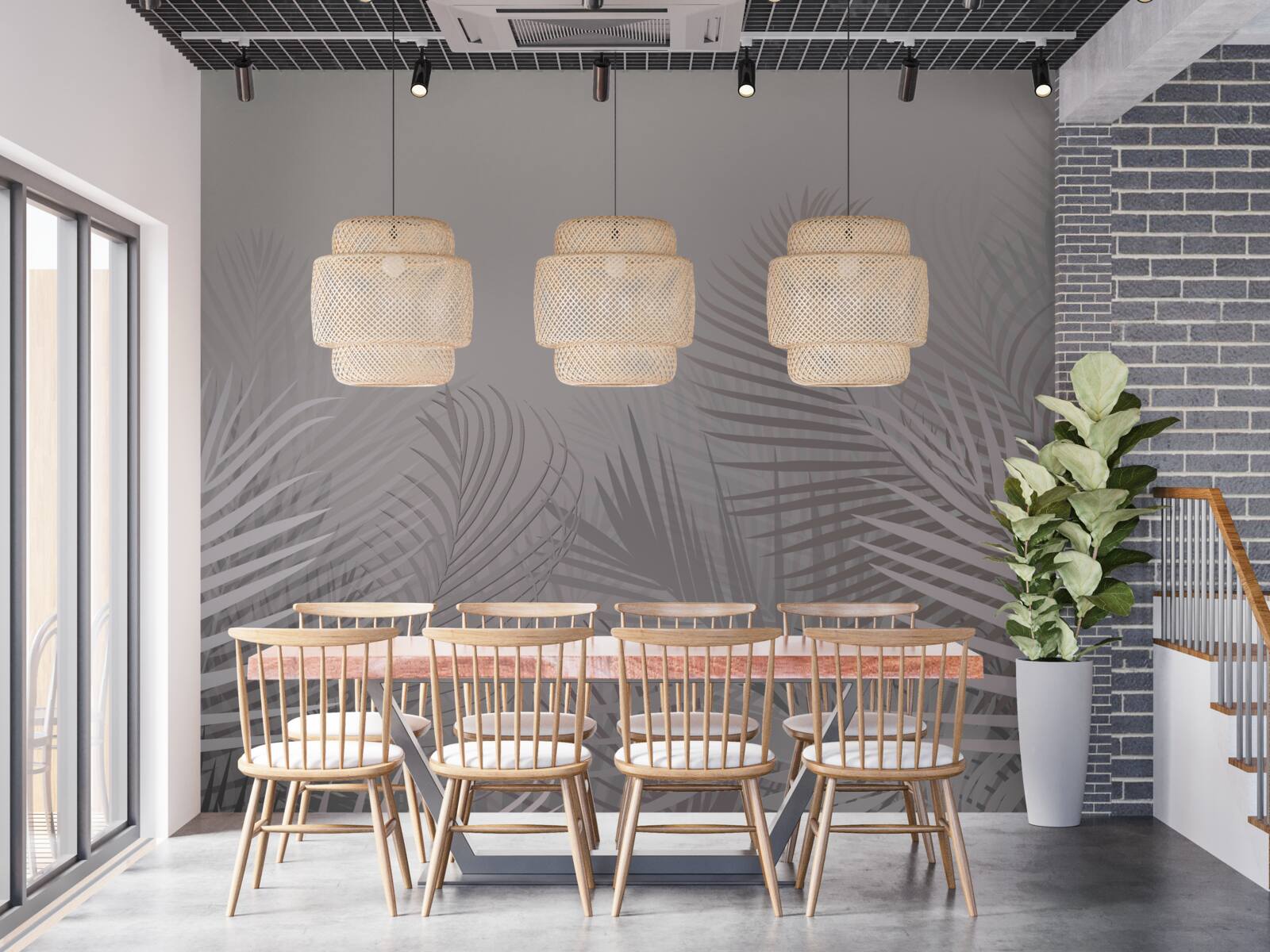 Fototapeta čas dymového úsvitu v tropickom pralese