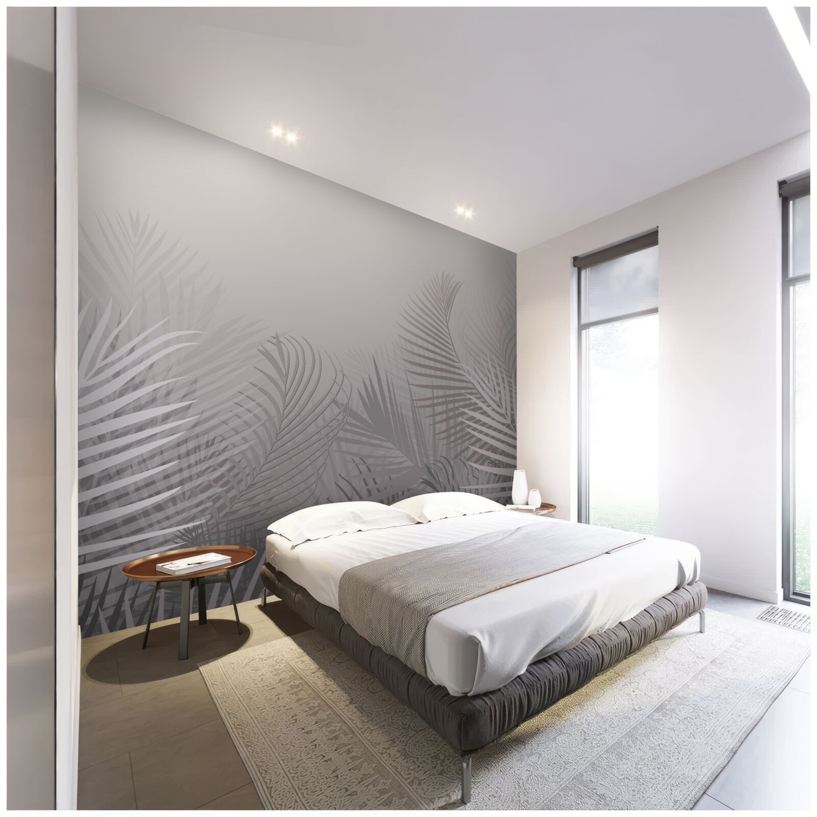 Fototapeta čas dymového úsvitu v tropickom pralese