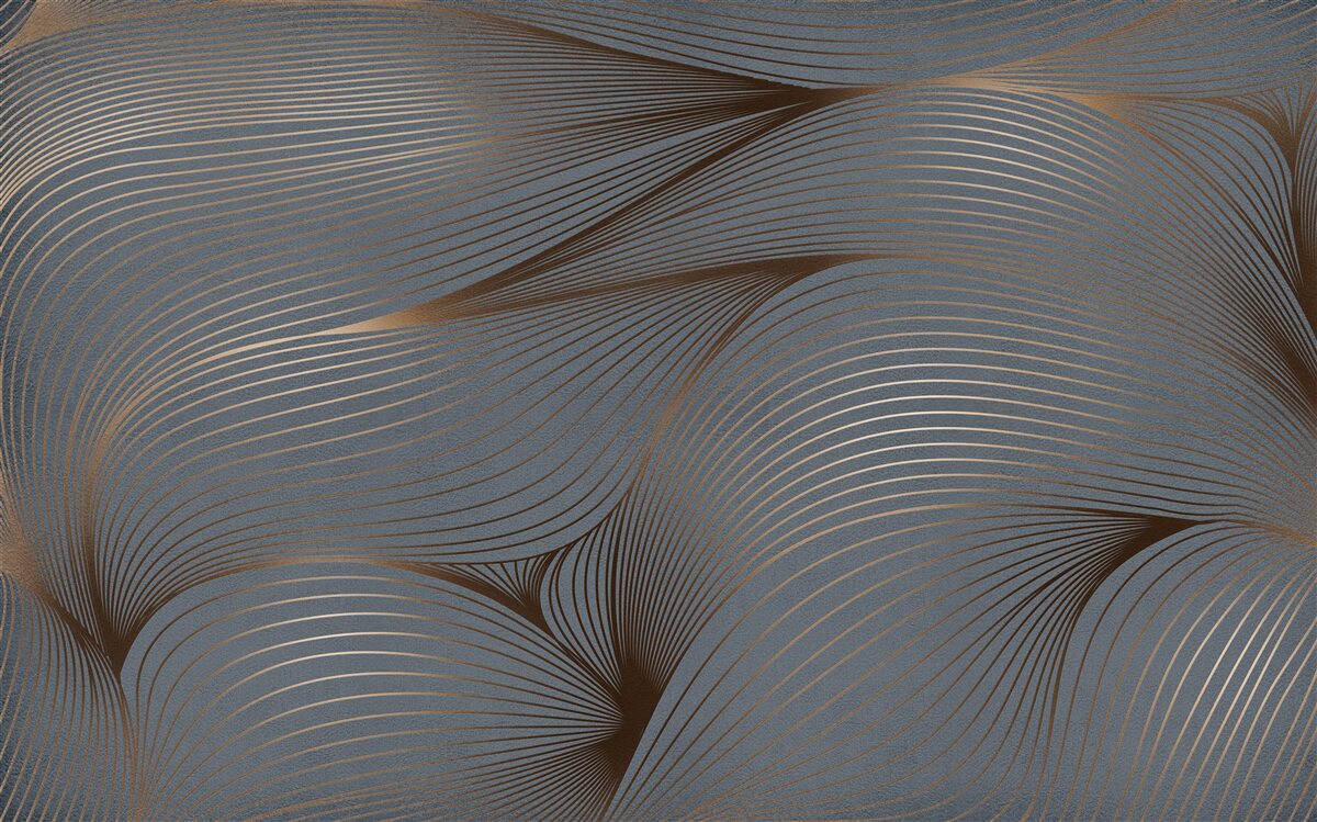 Fototapeta zlaté abstraktné vlny plynulo prúdia