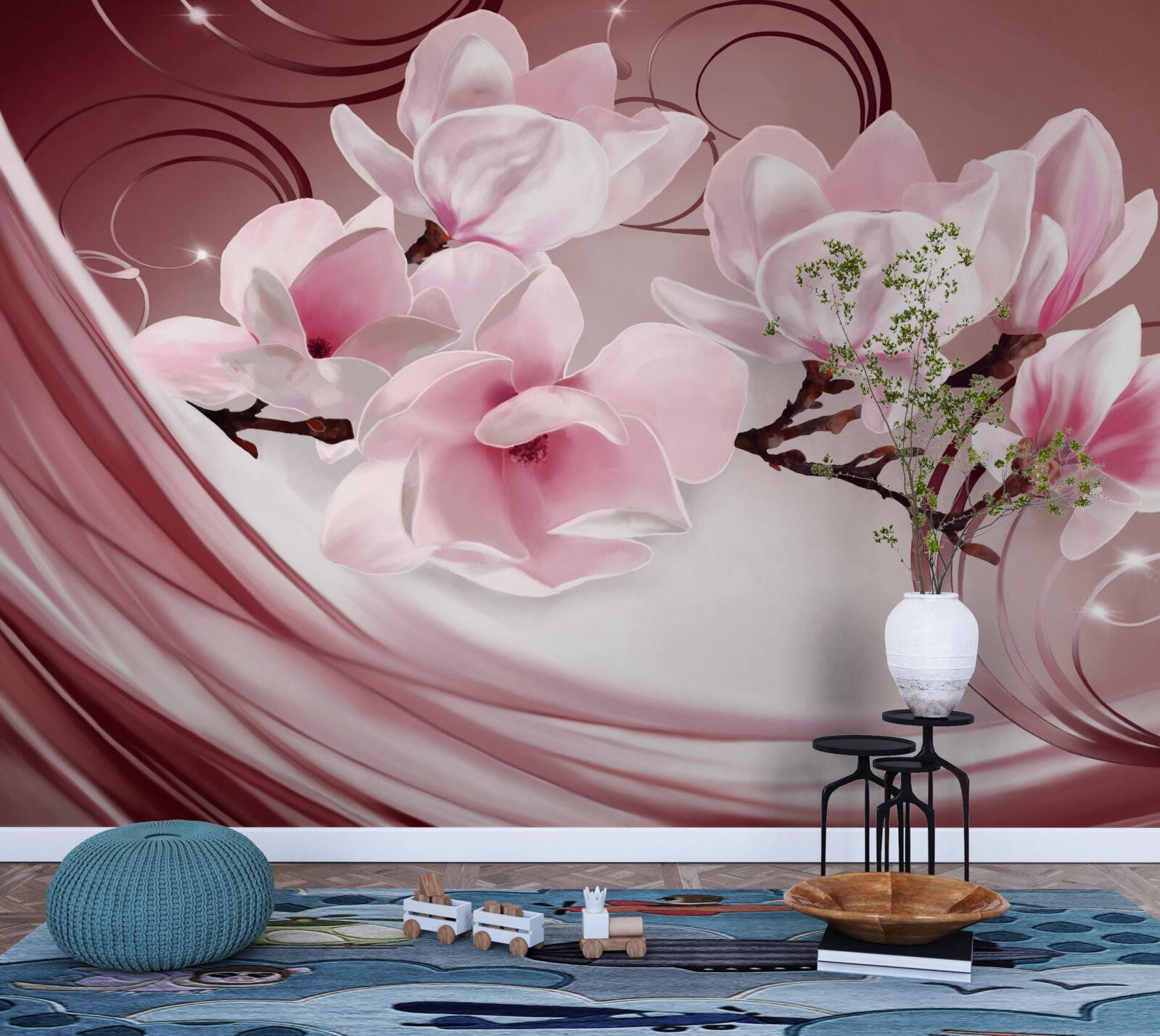 Photo wallpaper Magnólia